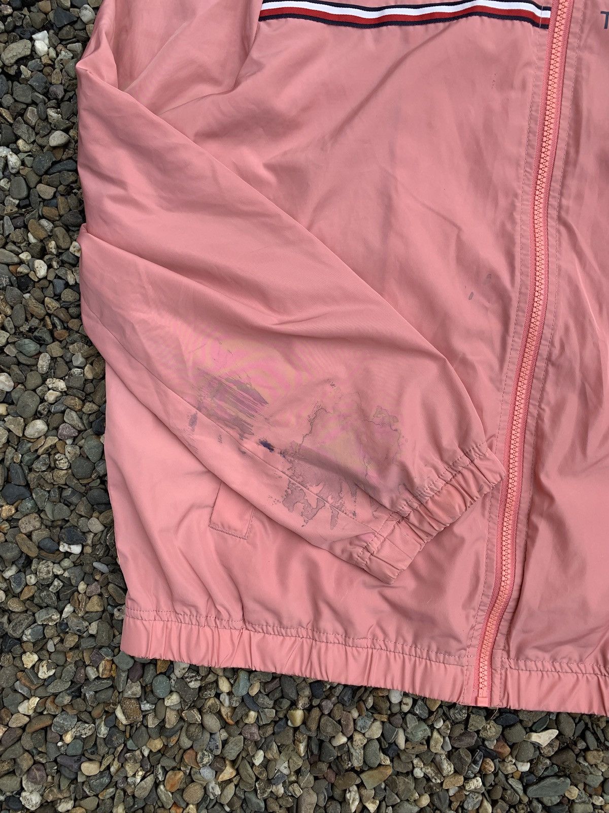 Tommy Hilfiger Tommy Hilfiger Full-Zip Hooded Rain Coat/Windbreaker Jacket Size M / US 6-8 / IT 42-44 - 4 Thumbnail