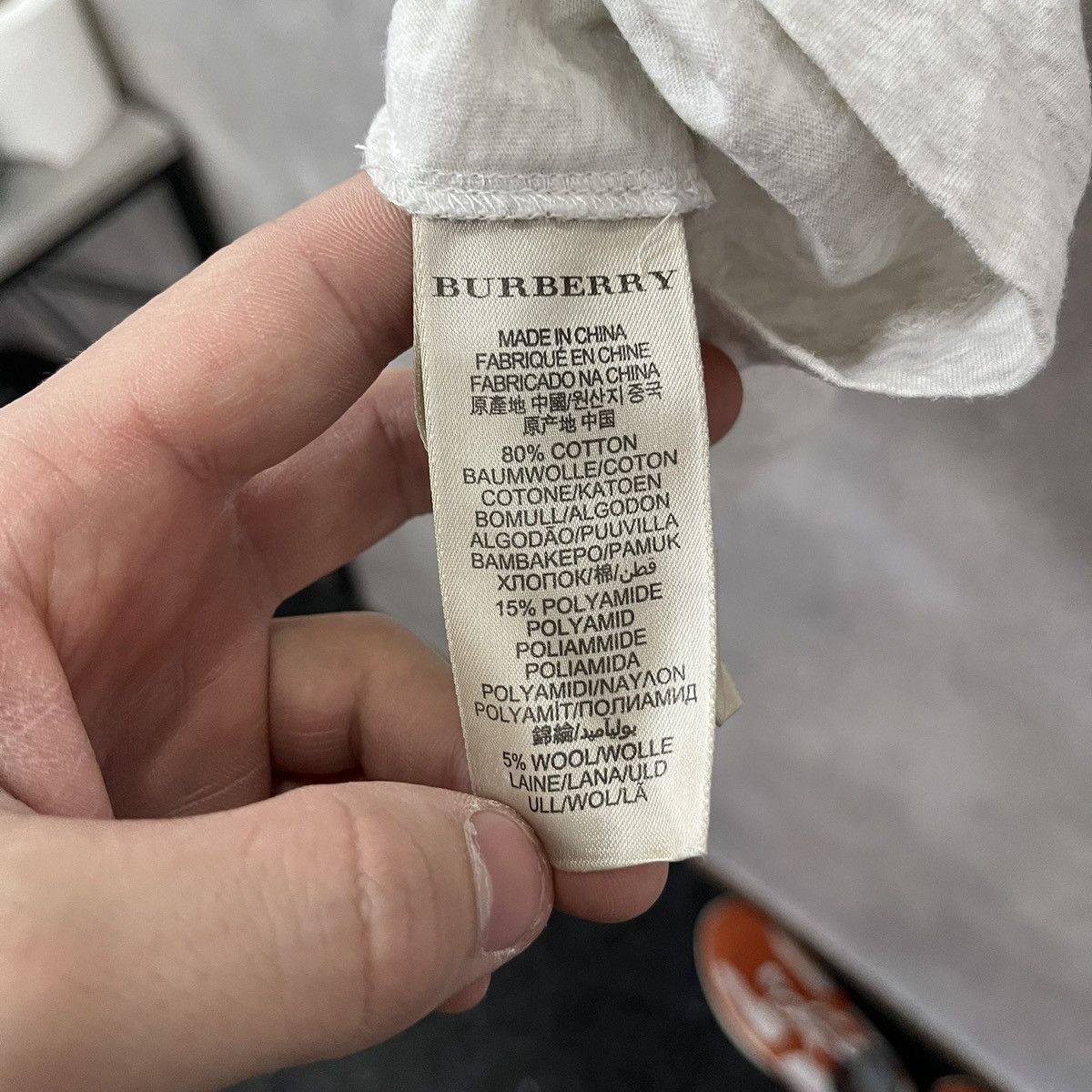 Burberry Burberry T-shirt Size US XL / EU 56 / 4 - 16 Thumbnail