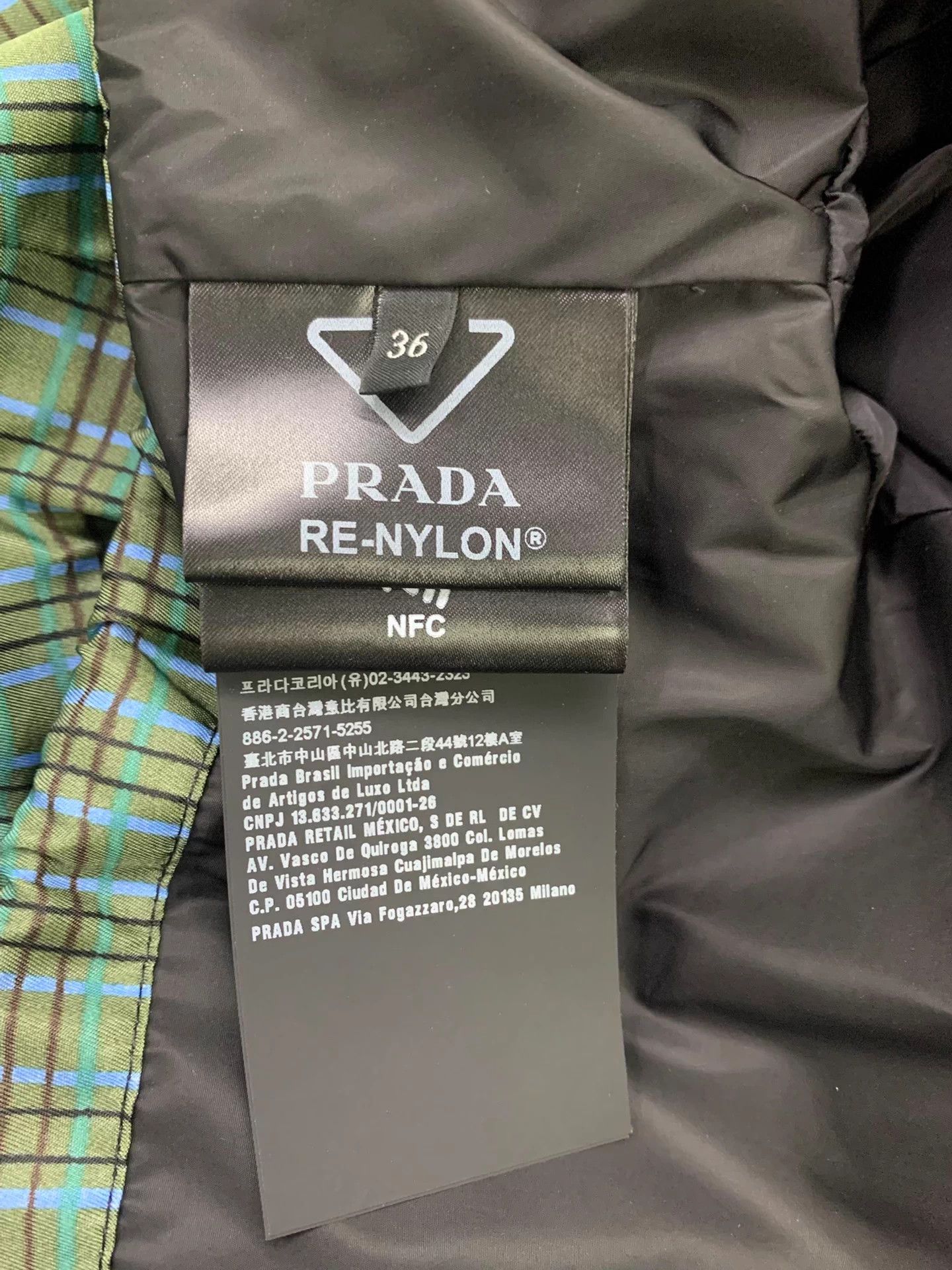 Prada Prada Green Check Top & Shorts Women's 36/38 Near New Size XS / US 0-2 / IT 36-38 - 7 Thumbnail