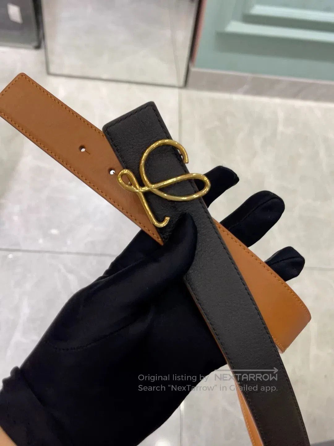 Loewe Loewe Authentic Leather Belt. Size ONE SIZE - 1 Thumbnail
