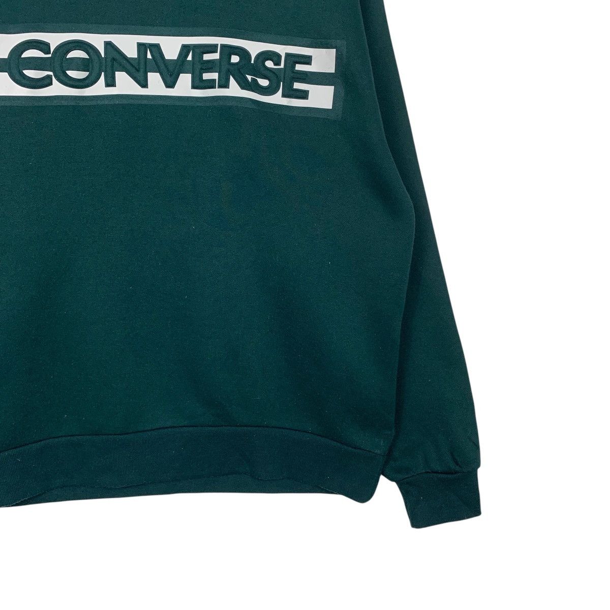 Converse Converse Big Logo Green Sweatshirt Size US M / EU 48-50 / 2 - 4 Thumbnail