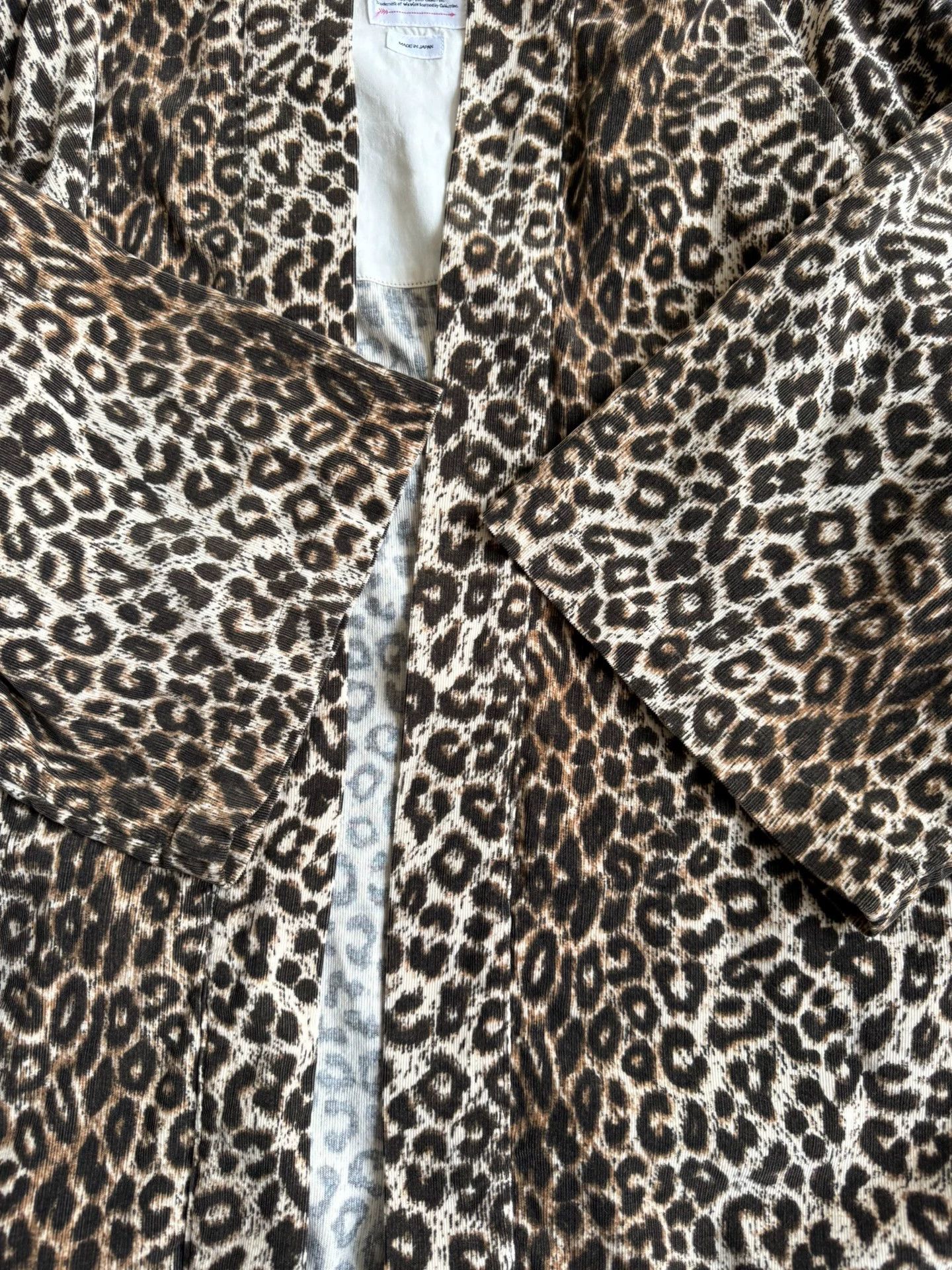 Visvim VISVIM 23SS HAPPI LEOPARD CARDIGAN BEIGE SIZE 2 Size US M / EU 48-50 / 2 - 7 Thumbnail