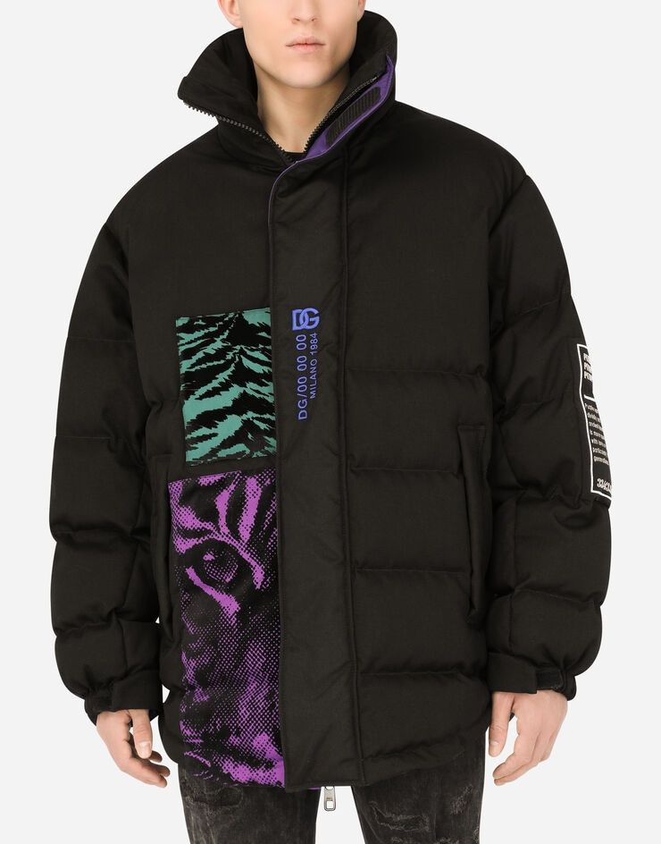 Dolce & Gabbana o1y0125 Turtleneck Jacket in Multicolor Size US S / EU 44-46 / 1 - 2 Thumbnail