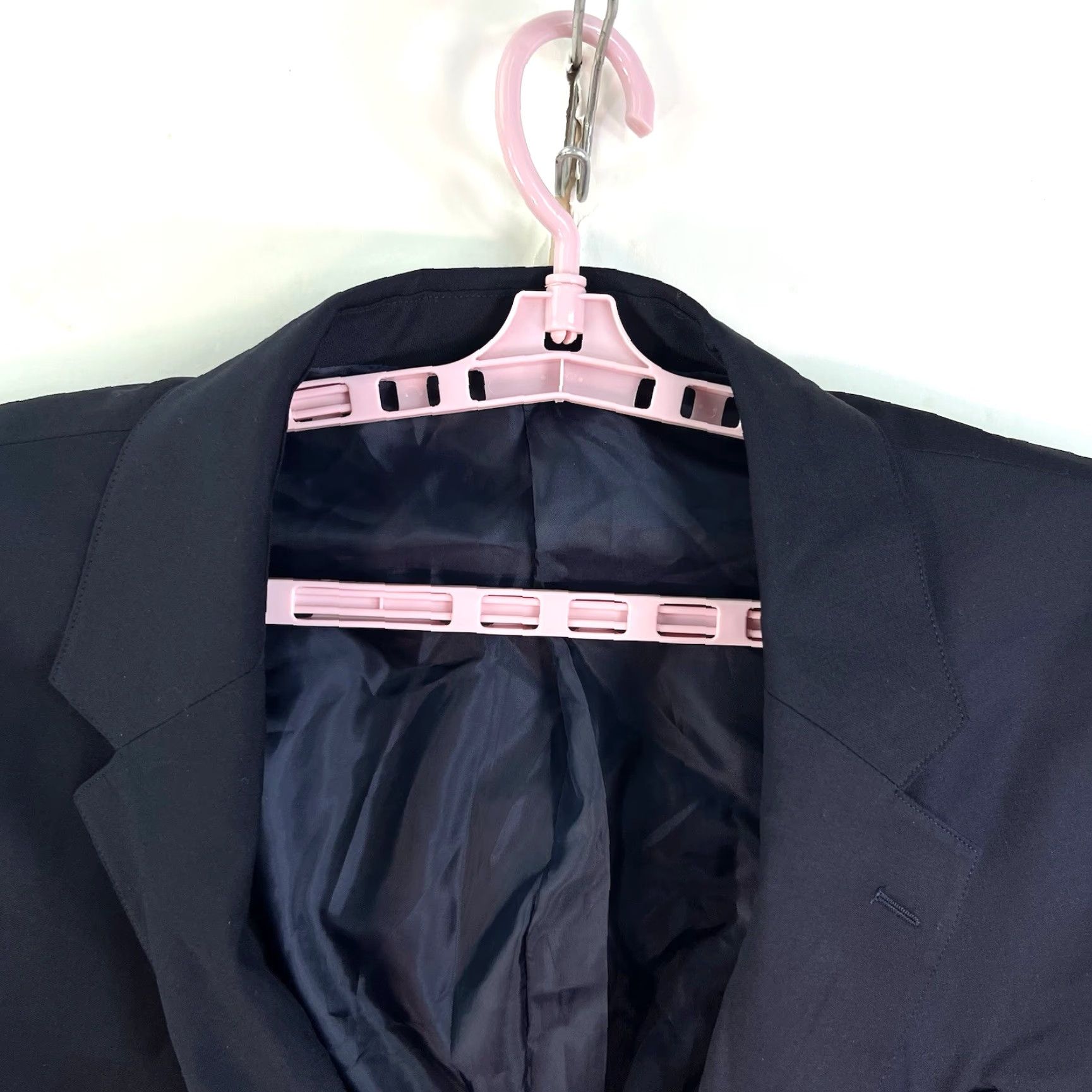 Bonobos VINTAGE Bonobos Blazer Men SZ 54 Wool Business Casual Blue 90s Designer Single-Breasted Size 54R - 3 Thumbnail