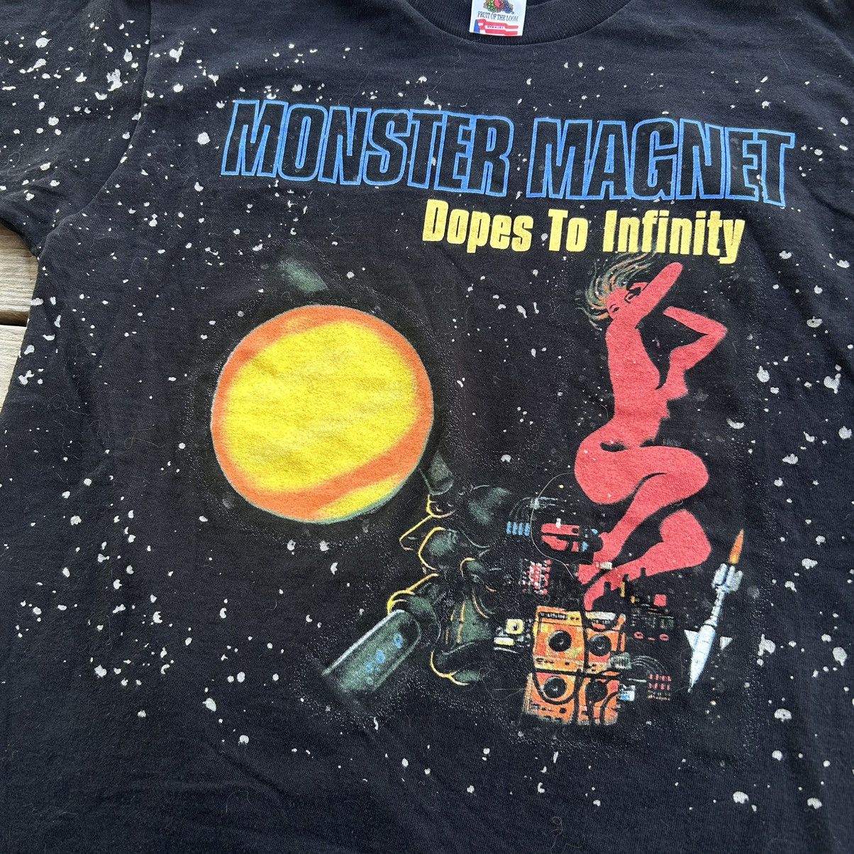 Band Tees Vintage 90s Monster Magnet Band T Shirt Dopes To Infinity LP Size US M / EU 48-50 / 2 - 6 Thumbnail