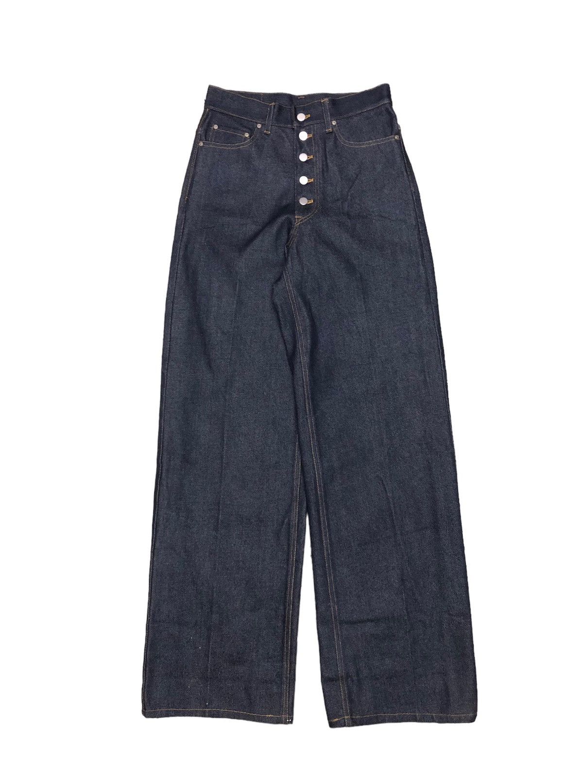 Japanese Brand SUPER BAGGY JAPANESSE NIVETY THICK DENIM Size US 29 - 1 Thumbnail