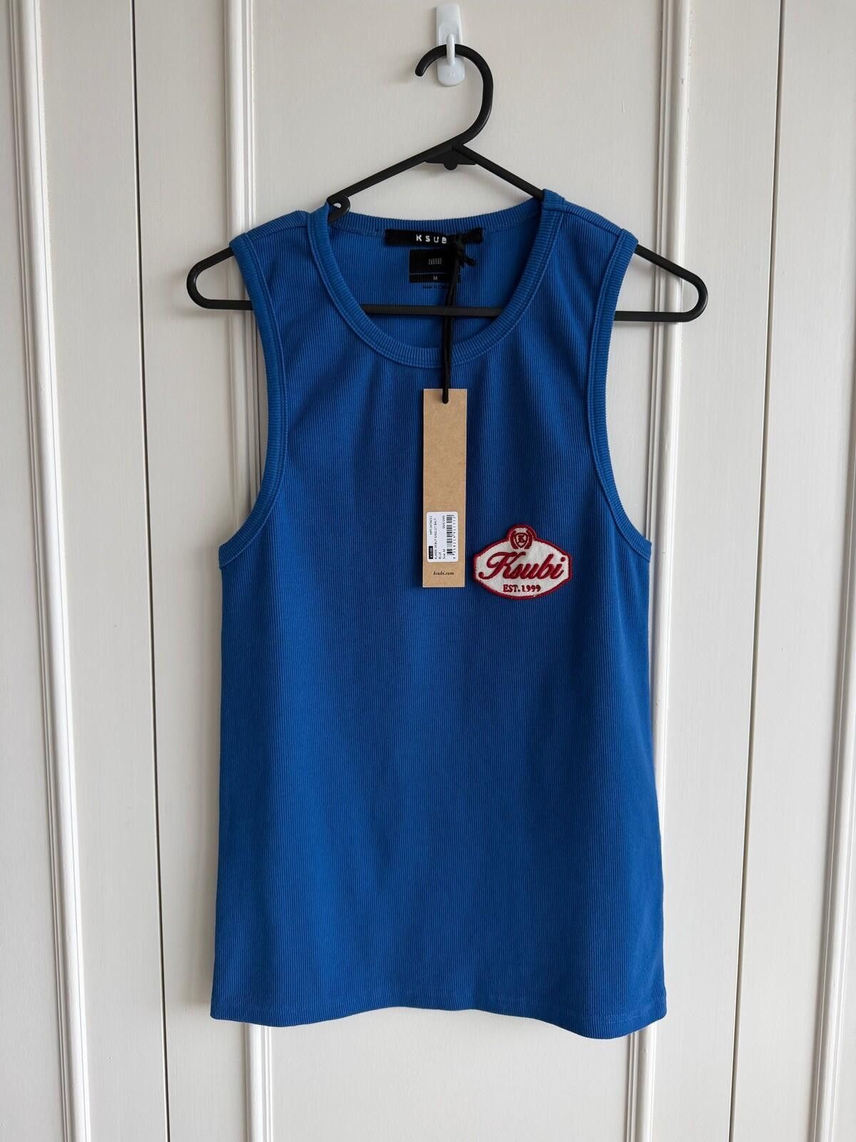 Ksubi new ksubi tee shirt mens klasse debut singlet blue medium Size US M / EU 48-50 / 2 - 1 Thumbnail