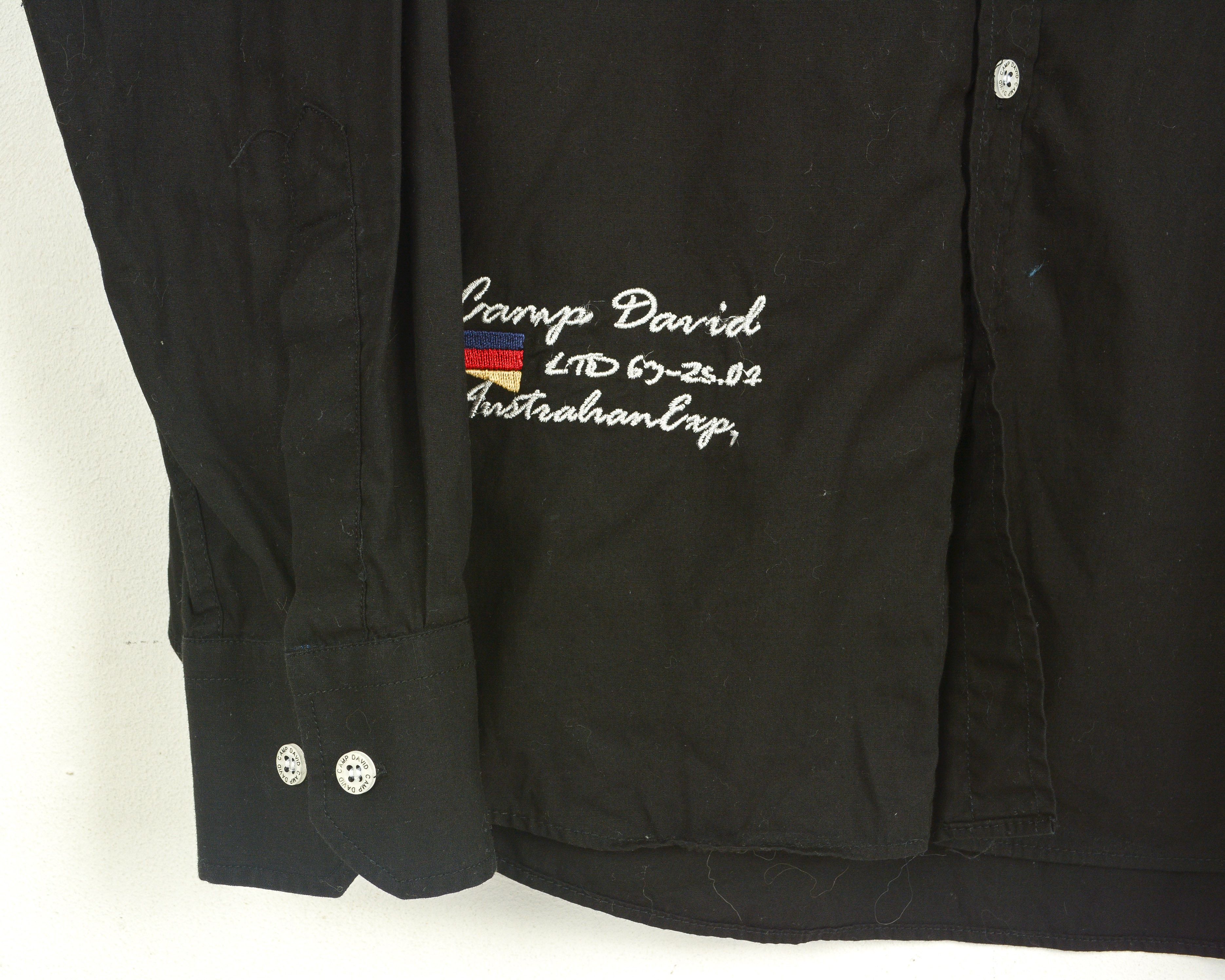 Camp David Men L Shirt Muscle Fit High Quality Casual Button Up Cotton Size US L / EU 52-54 / 3 - 3 Thumbnail