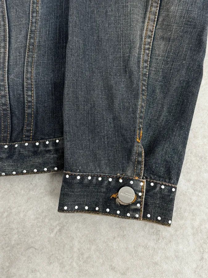 Iceberg 2000s Iceberg Studded Blue Denim Jacket Size S / US 4 / IT 40 - 8 Thumbnail