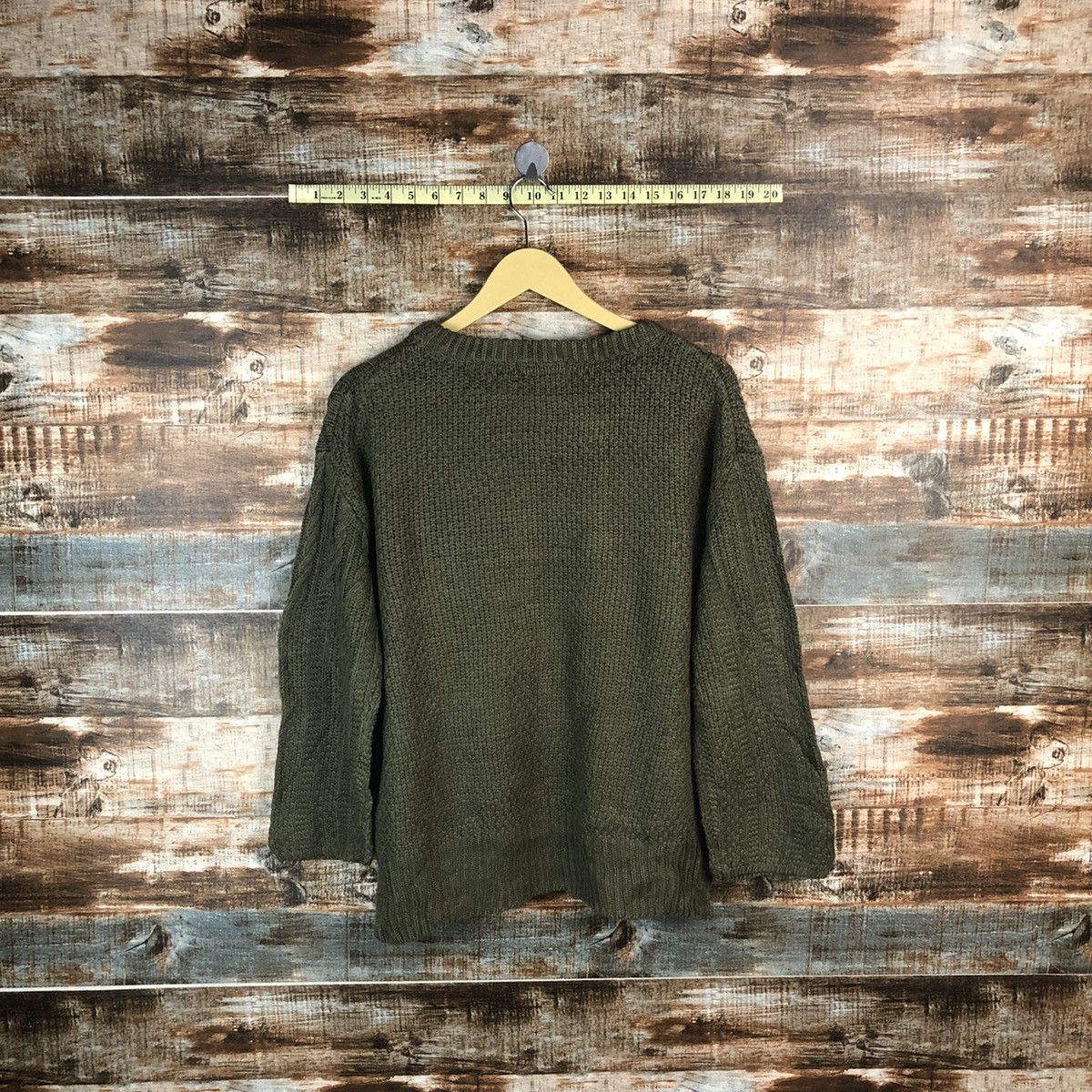 Homespun Knitwear Slobe Green vintage Knitwear #A1900 Size US M / EU 48-50 / 2 - 11 Thumbnail
