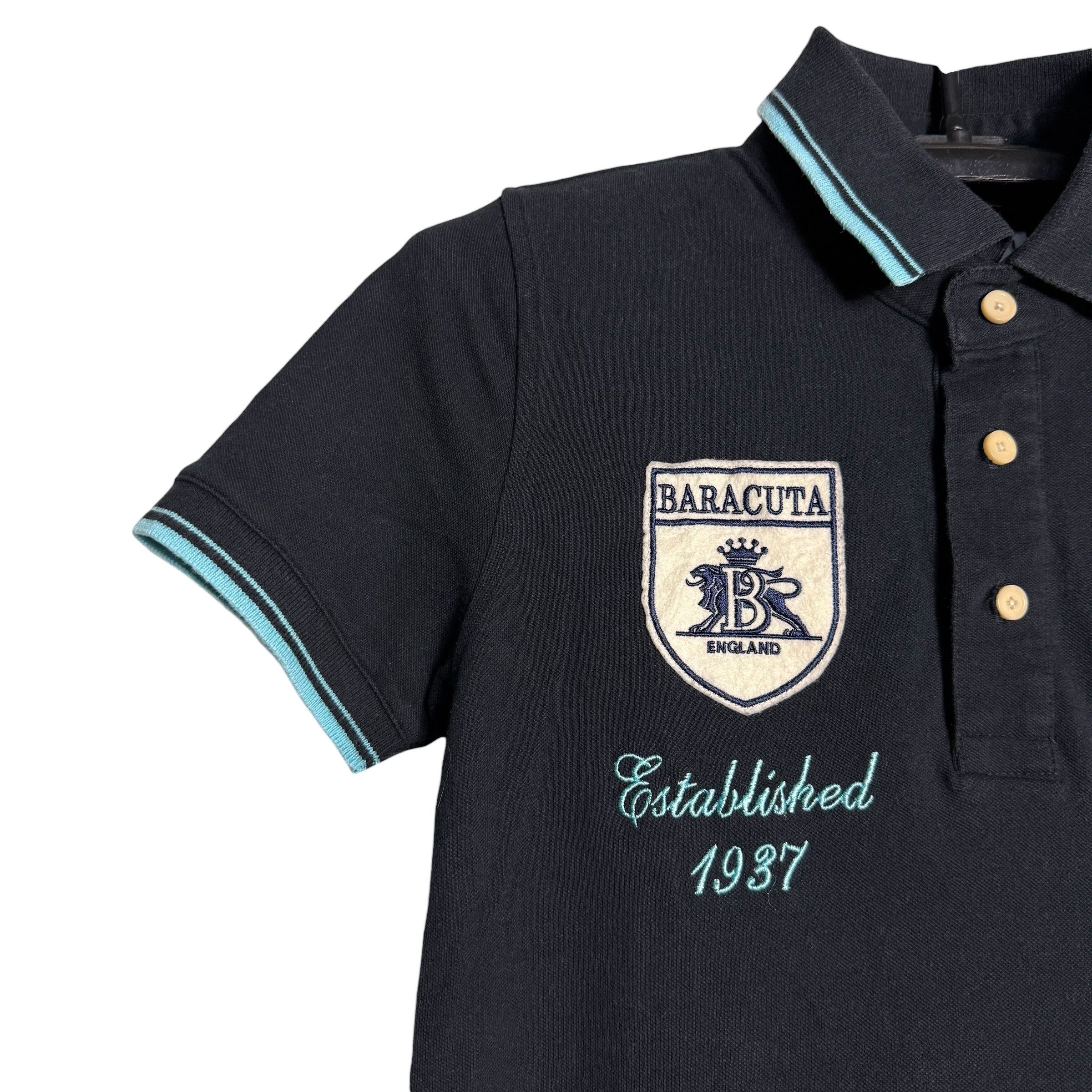 Baracuta 🔥RARE🔥Vintage Baracuta England Polo Shirt Size US S / EU 44-46 / 1 - 4 Thumbnail