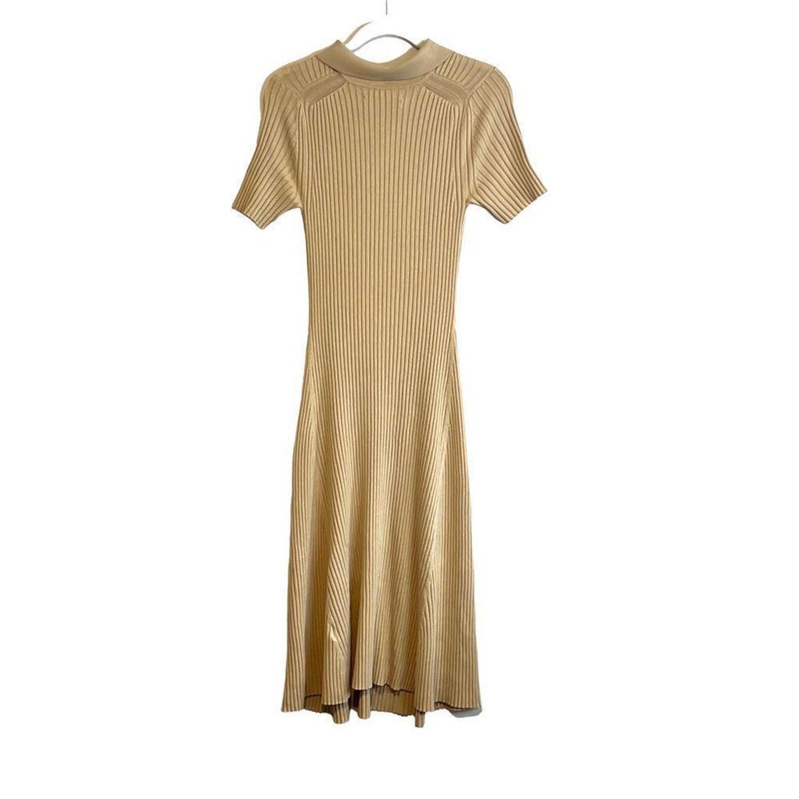 Samsoe Samsoe Samsøe Samsøe Lucy Polo Midi Dress 13997 Medium NWT Size M / US 6-8 / IT 42-44 - 5 Thumbnail