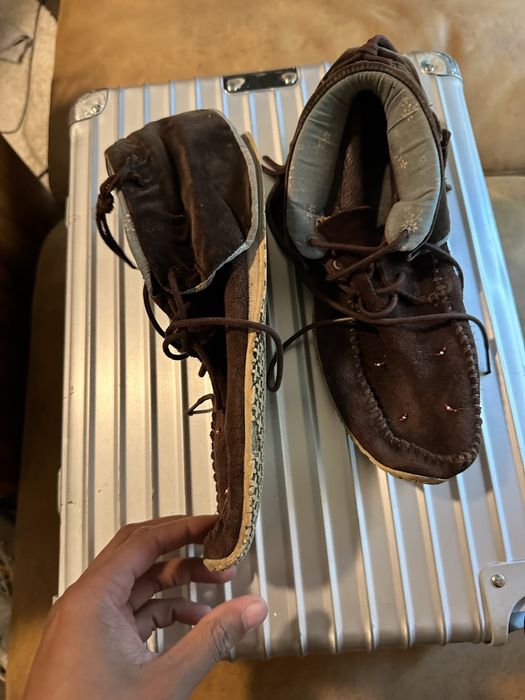 Visvim moccasins cheap