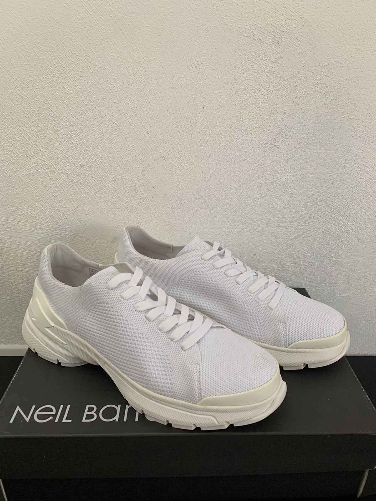 Neil Barrett Neil Barrett Bolt Lace Up Sneakers Size US 8 / EU 41 - 8 Thumbnail