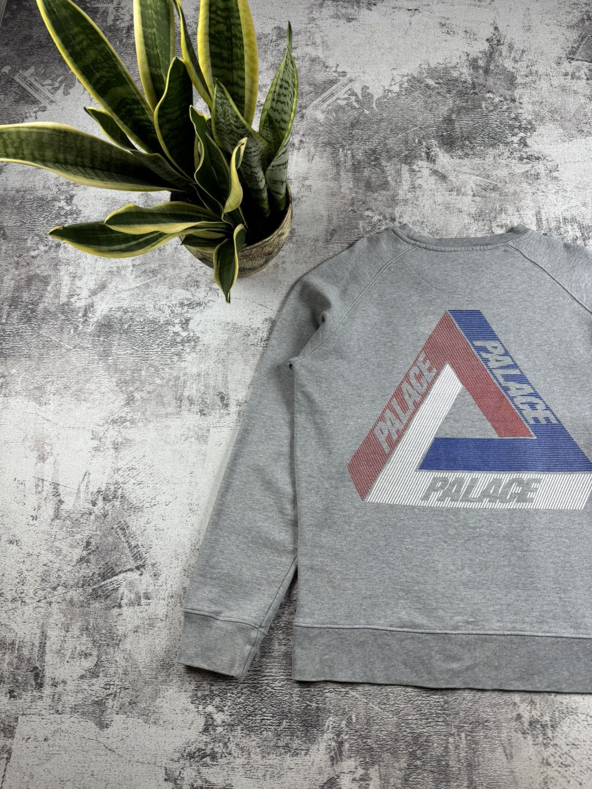 Palace Palace Tri-Line Men’s Cotton Large Crew Neck Hip Hop Skate Sweatshirt Pullover Size US L / EU 52-54 / 3 - 3 Thumbnail