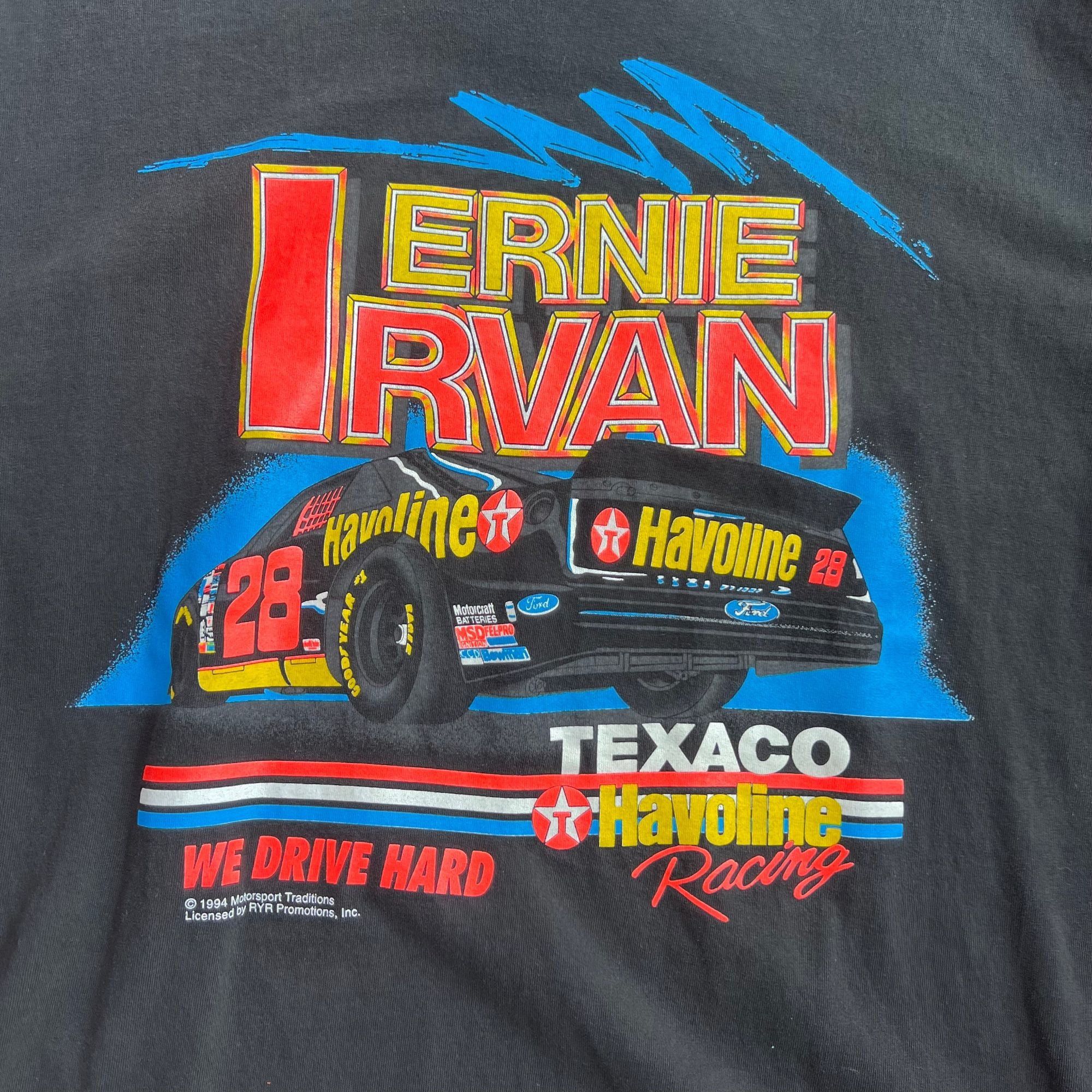 NASCAR × Vintage Vintage 1994 90s Ernie Irvan NASCAR Tee Size US XL / EU 56 / 4 - 3 Thumbnail