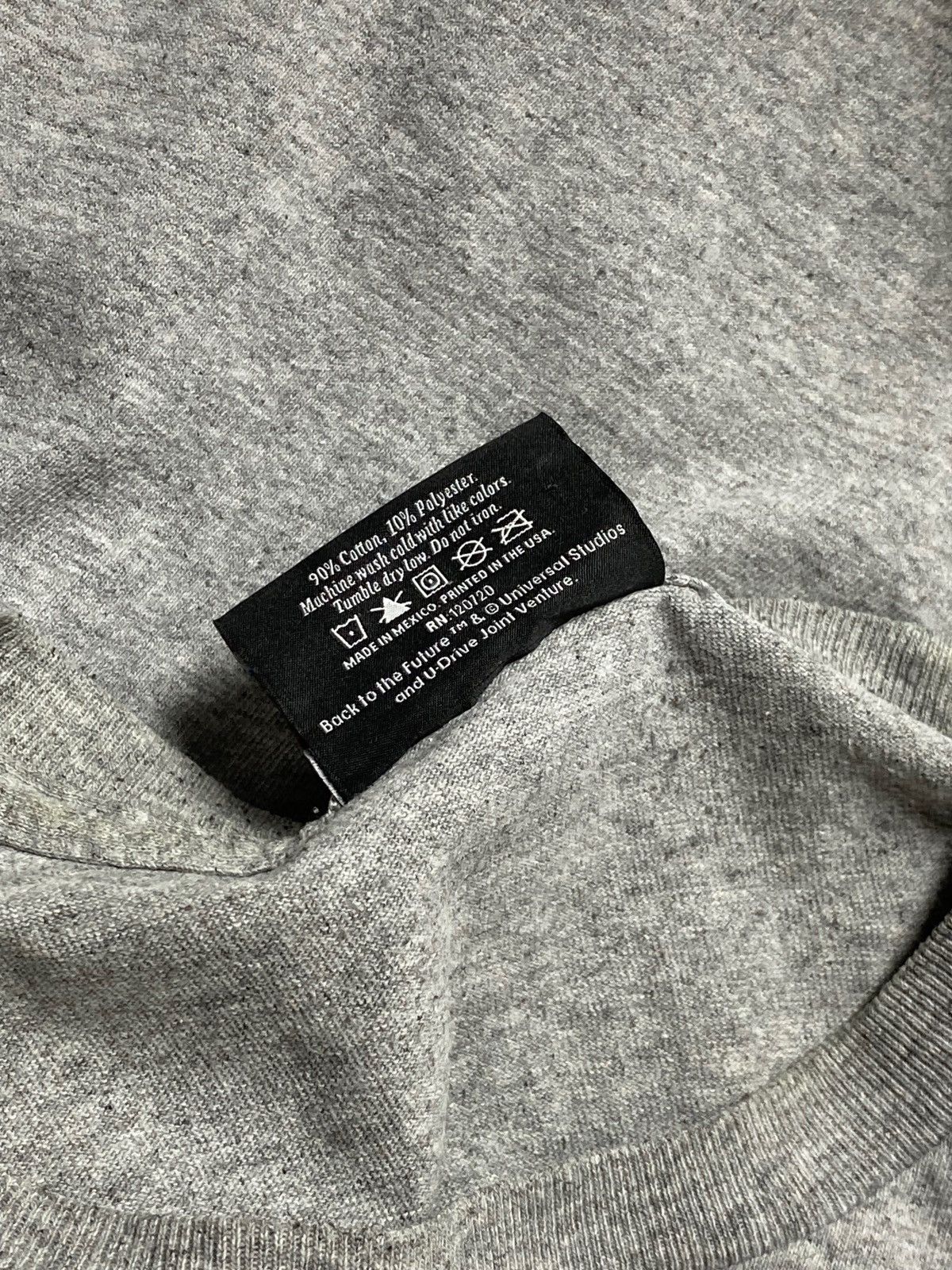 The Hundreds Vintage THE HUNDREDS X BACK TO THE FUTURE Grey Tee Shirt Y2K Size US L / EU 52-54 / 3 - 4 Thumbnail
