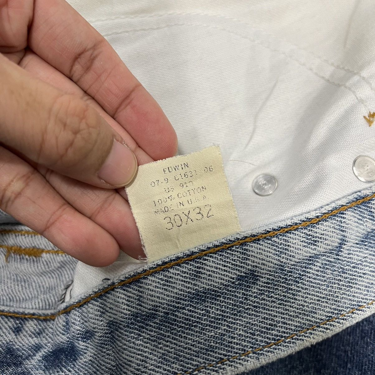 Other Vintage 90s Edwin Denim Jeans Size US 30 / EU 46 - 20 Thumbnail