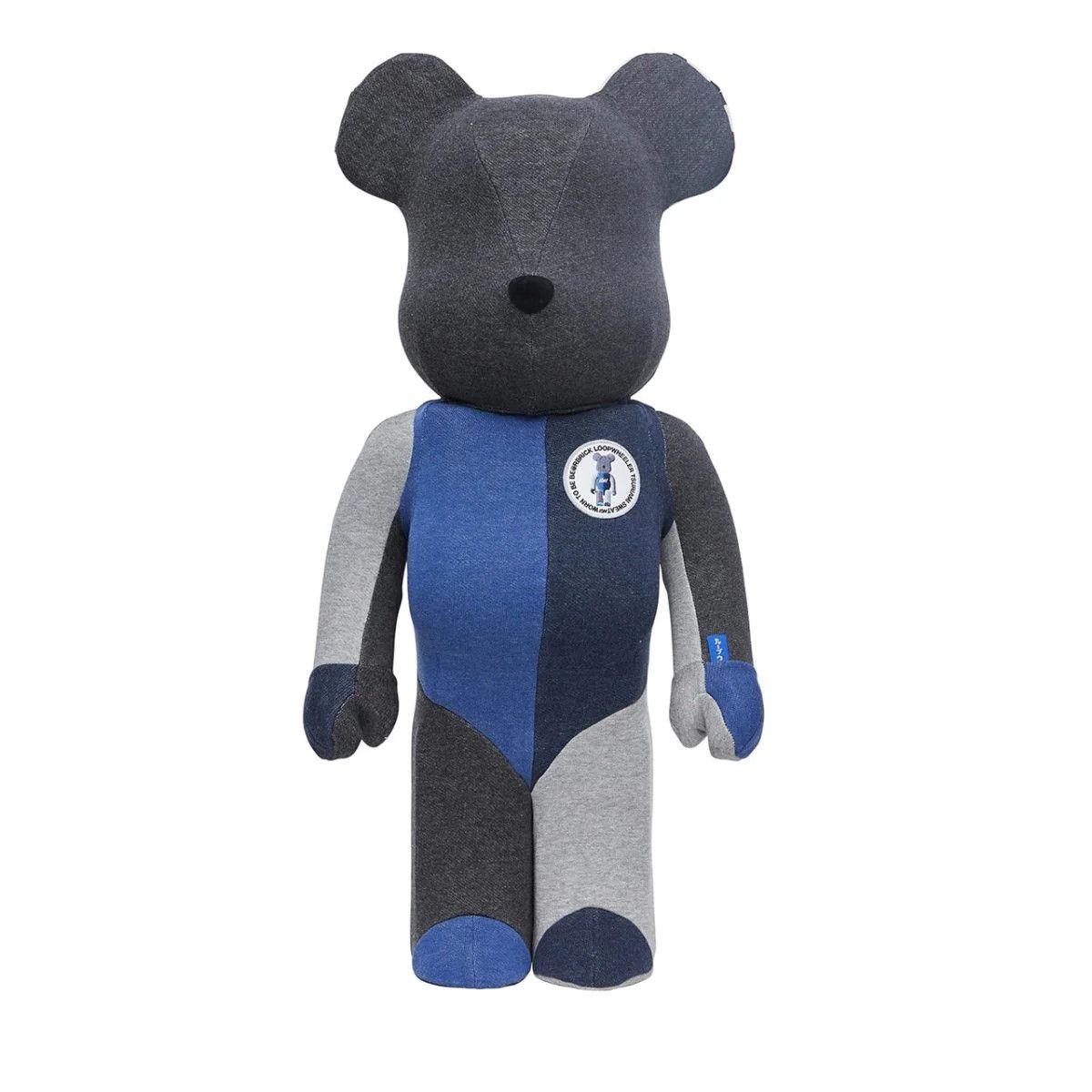 Medicom Toy o1c11t2y0125 Size: OS / Loopwheeler Bearbrick in Multicolor Size ONE SIZE - 1 Thumbnail
