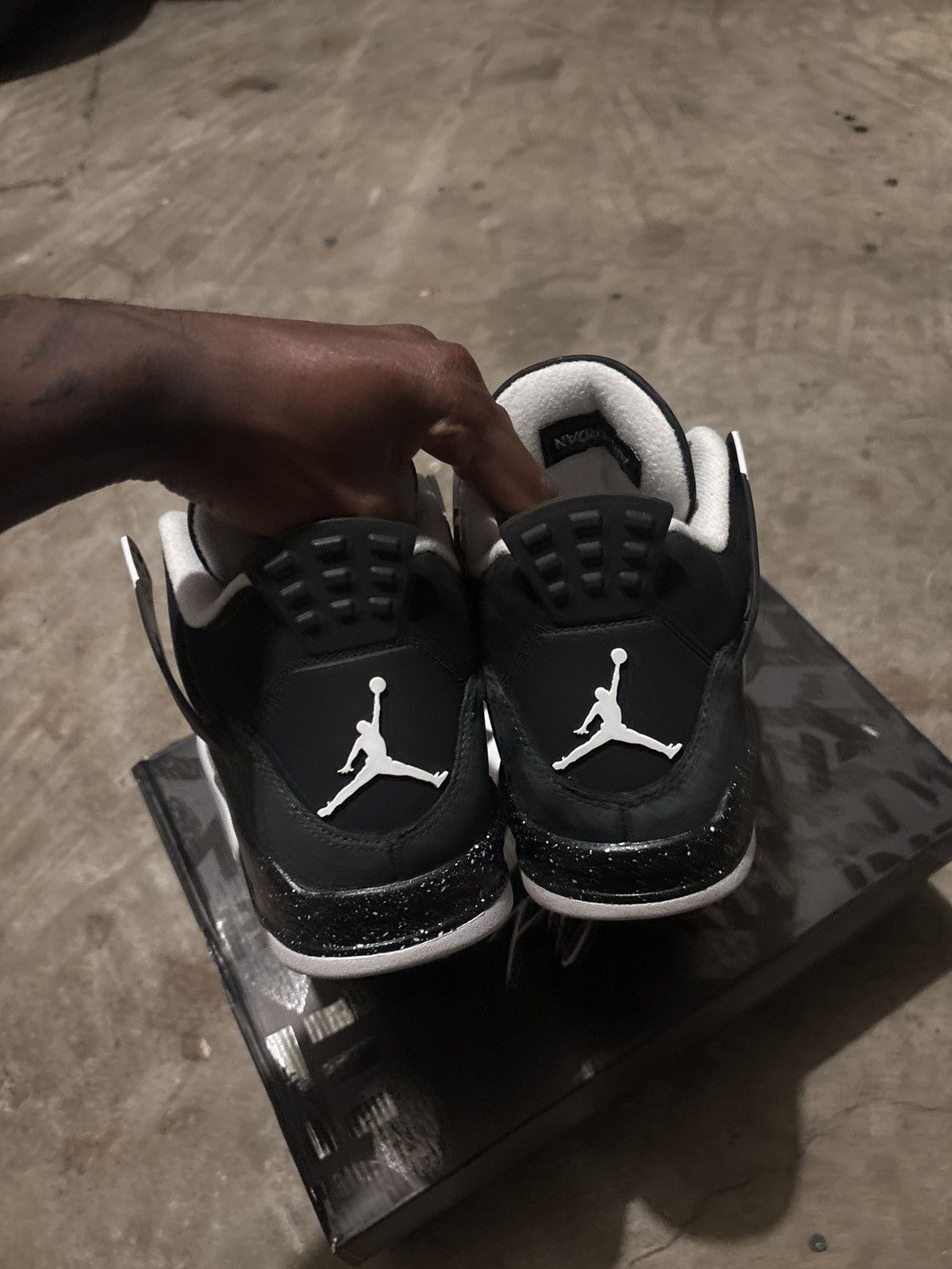 Jordan Brand Fear Jordan 4 retro Size US 9.5 / EU 42-43 - 4 Thumbnail