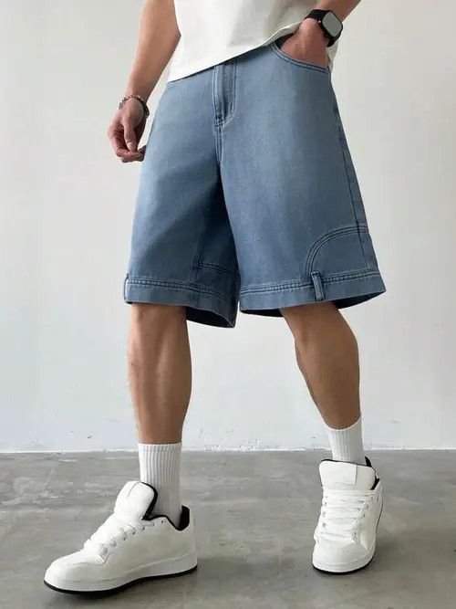 Jean Kubota x Asahi Washed Designer vintage Unique jean shorts Size US 32 / EU 48 - 6 Thumbnail