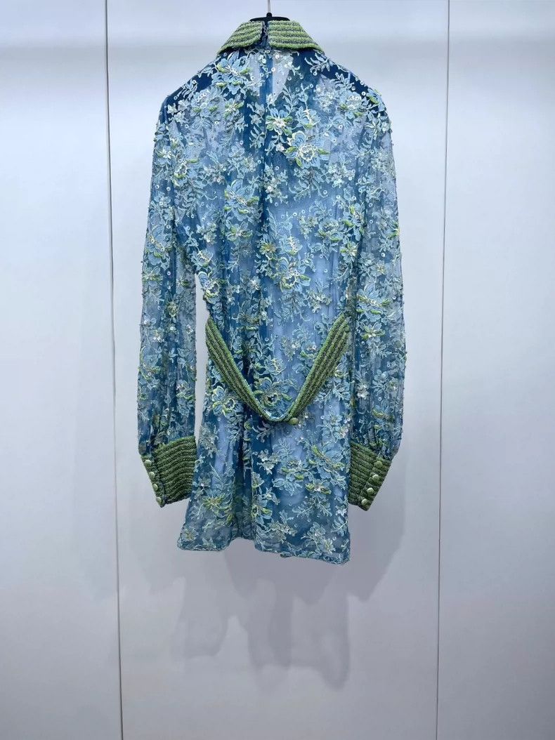 Gucci Gucci Heavy industry stud beaded lace dress 2504-Nextarrow Size S / US 4 / IT 40 - 2 Thumbnail