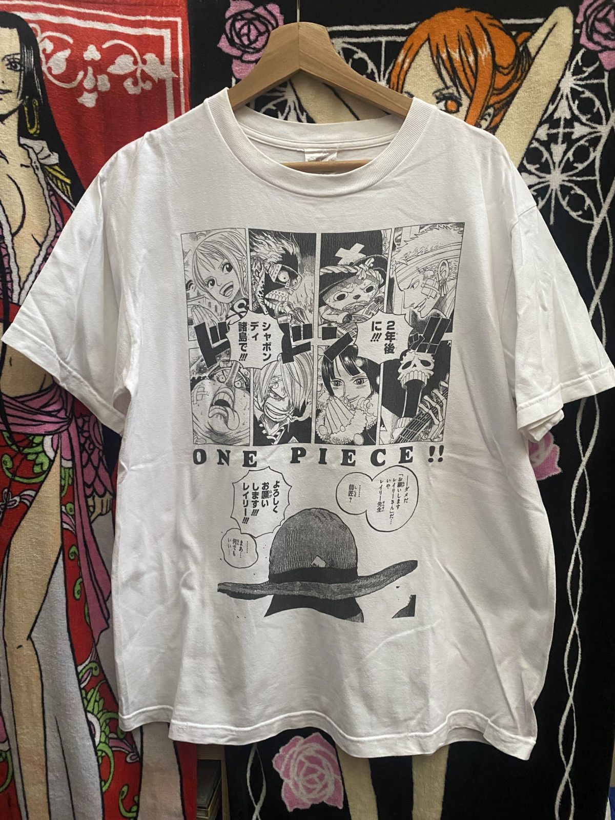 Anime VINTAGE ANIME ONE PIECE 3D2Y Size US L / EU 52-54 / 3 - 1 Thumbnail