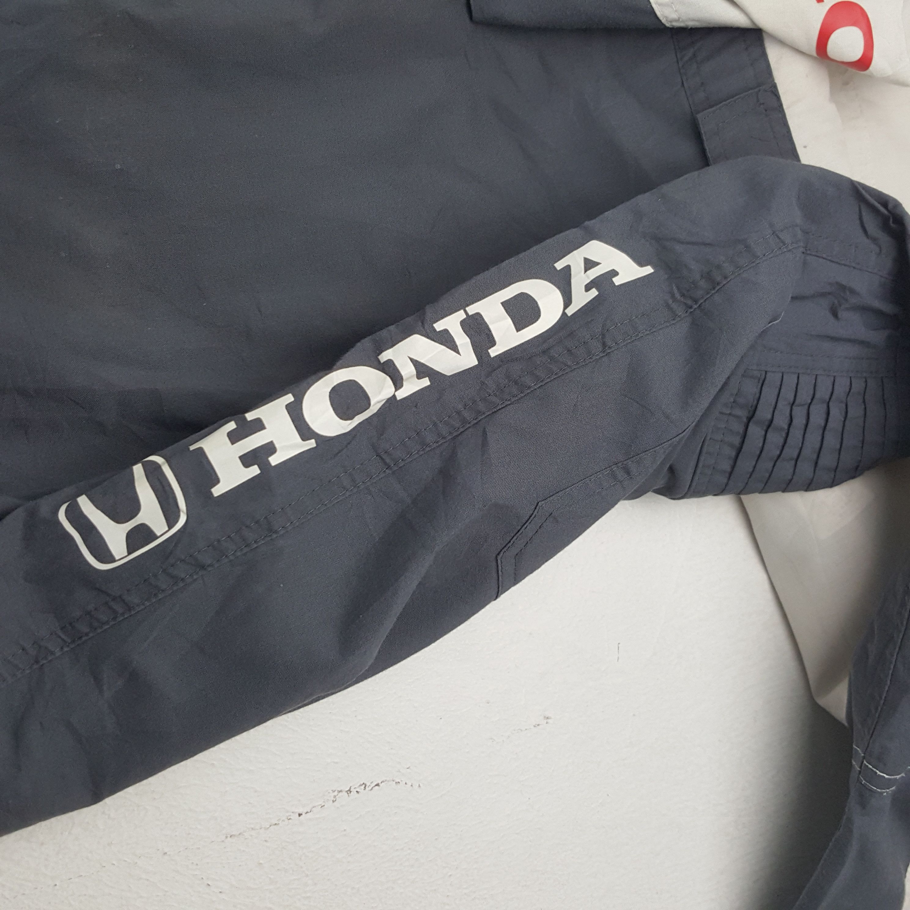 Honda × Vintage Vintage Honda Japanese Racing Team Workwear Coverall Jacket Size US M / EU 48-50 / 2 - 13 Thumbnail