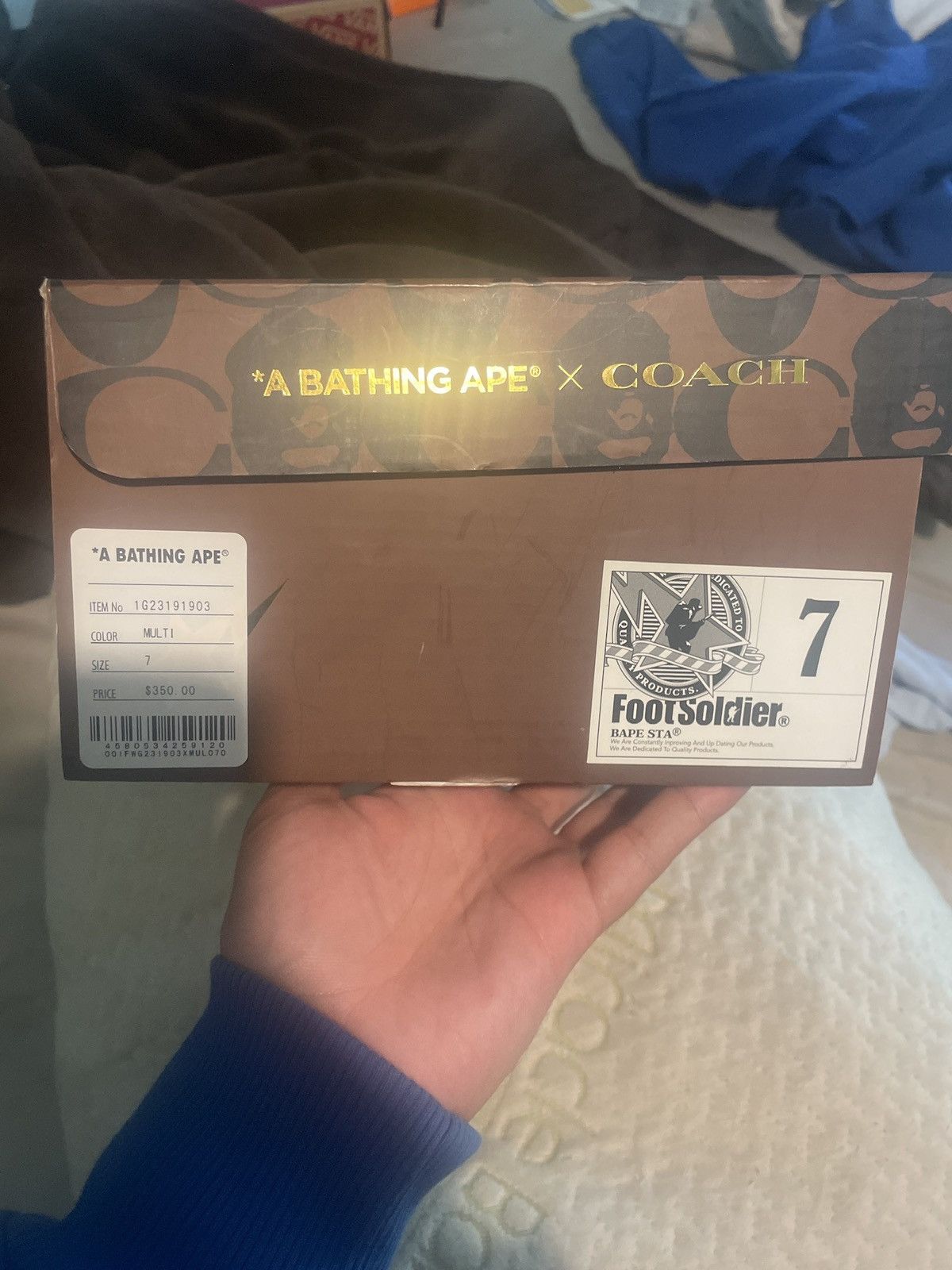 Bape BAPE x COACH BAPESTA Size US 7 / EU 40 - 8 Thumbnail