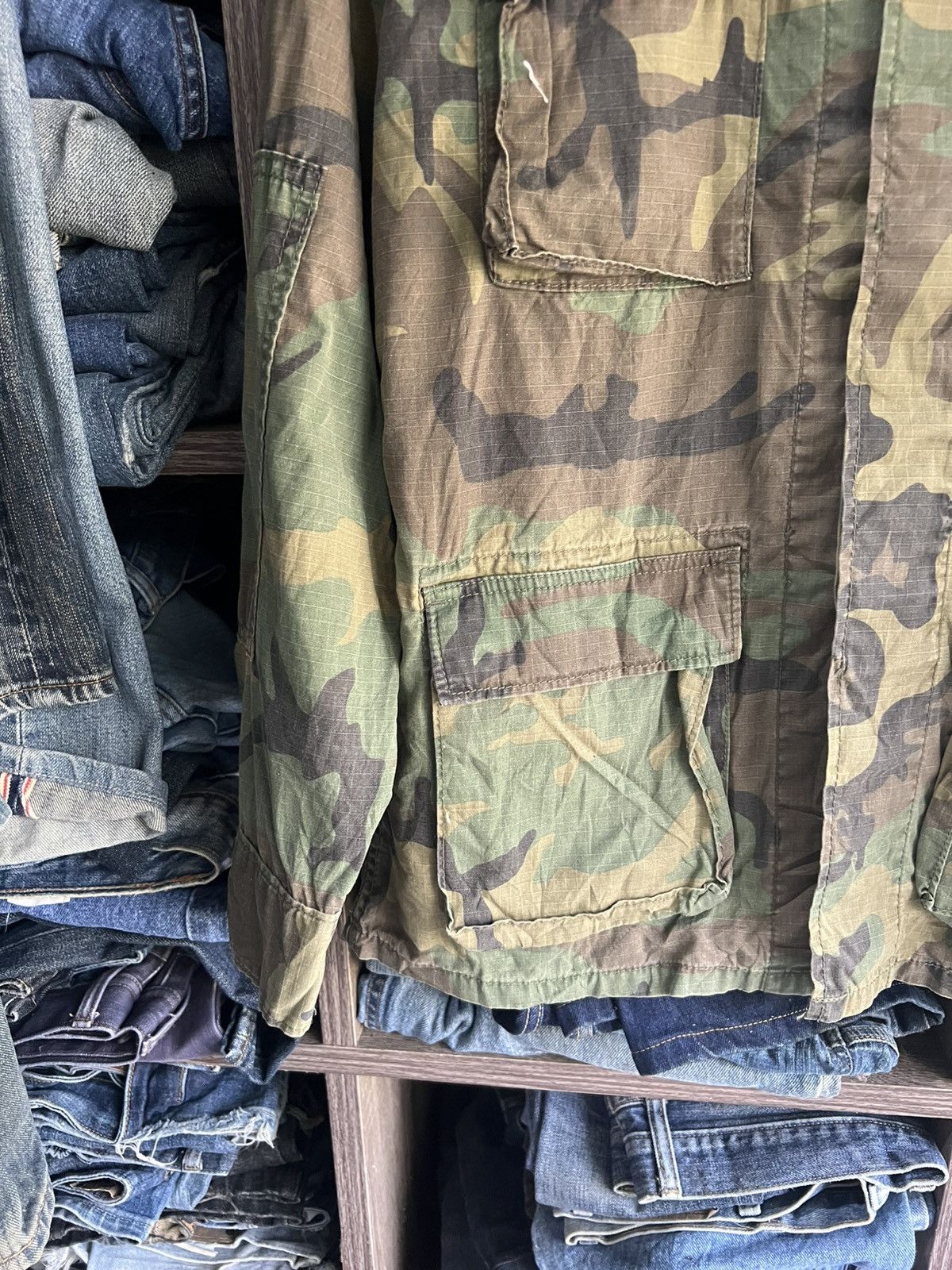 Avirex 🔥Rare Avirex US Navy Camo Army Jacket Size US M / EU 48-50 / 2 - 4 Thumbnail
