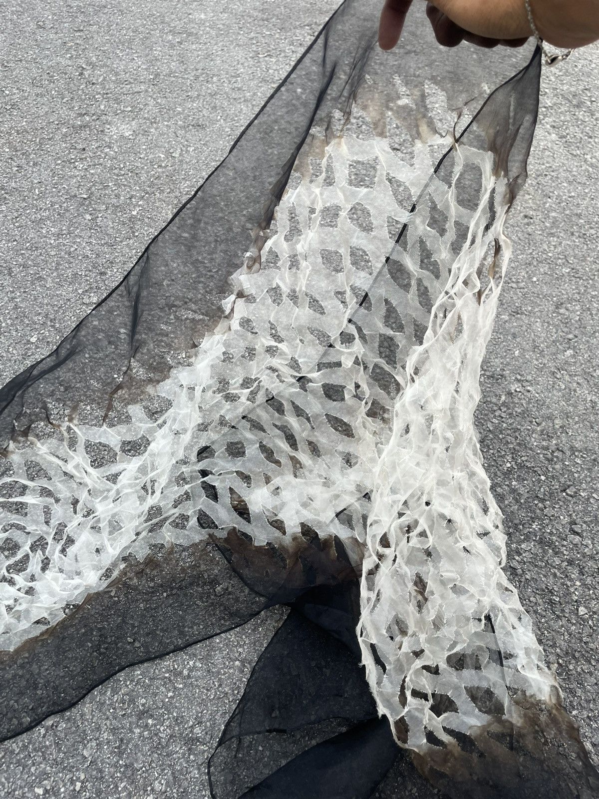 14th Addiction Michelle Modello | Snakeskin Scarf Size ONE SIZE - 6 Thumbnail