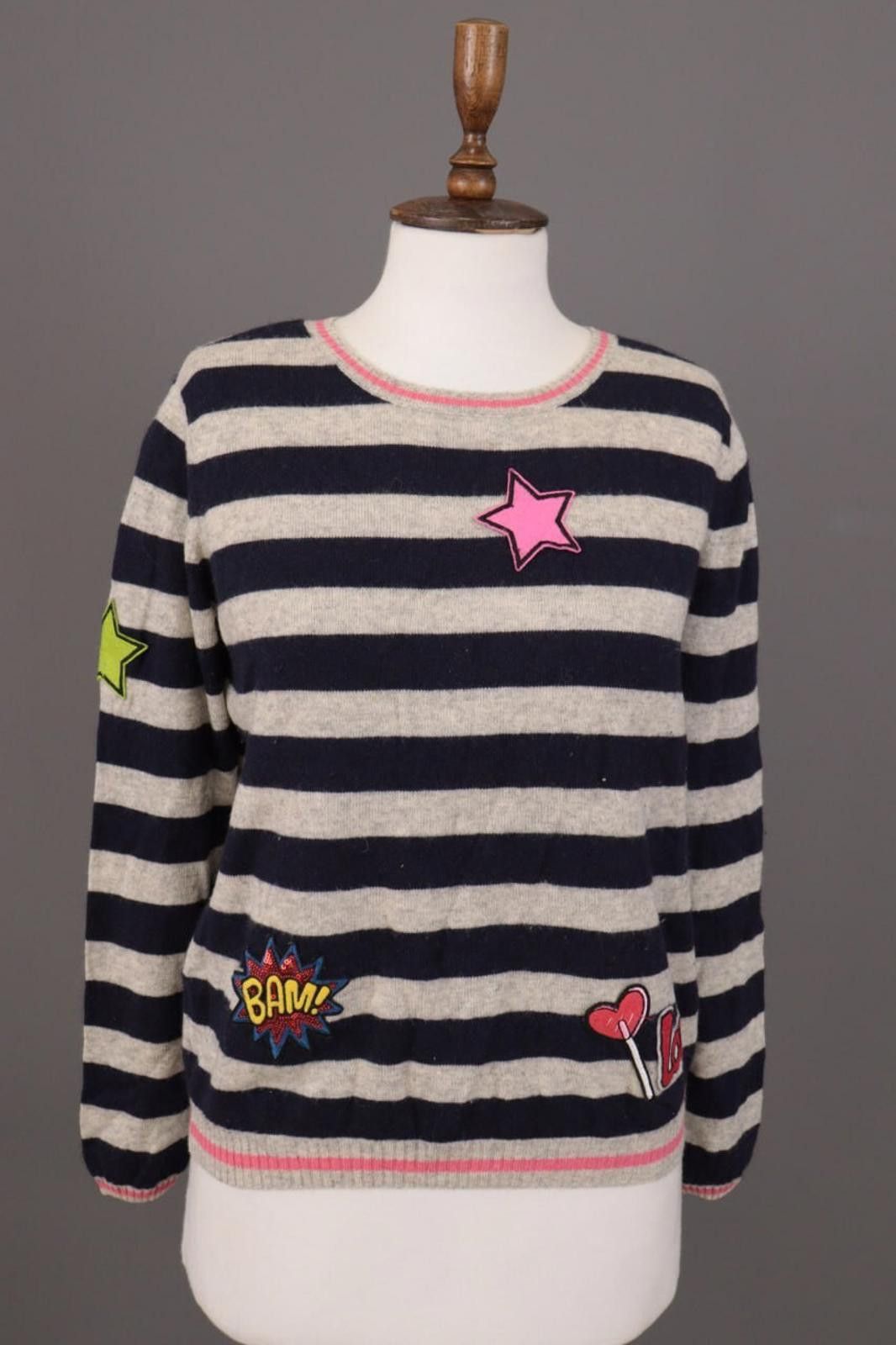 Designer Princess Goes Hollywood Wool Cashmere Knit Sweater Size 36 Size M / US 6-8 / IT 42-44 - 1 Thumbnail
