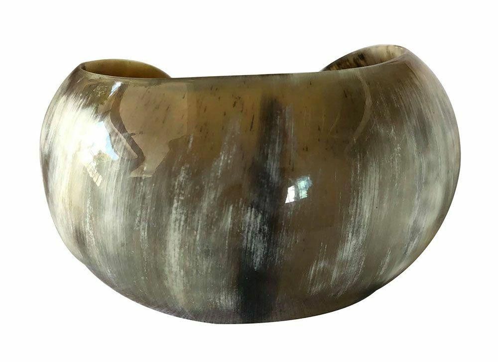 Designer New Textured Cow Horn Bracelet. Size ONE SIZE - 4 Thumbnail