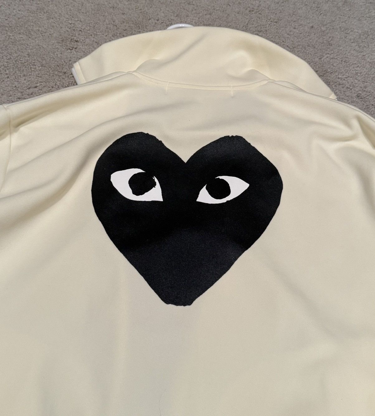 Comme des Garcons PLAY CDG Play Black Heart Zip Track Top Size US L / EU 52-54 / 3 - 7 Thumbnail