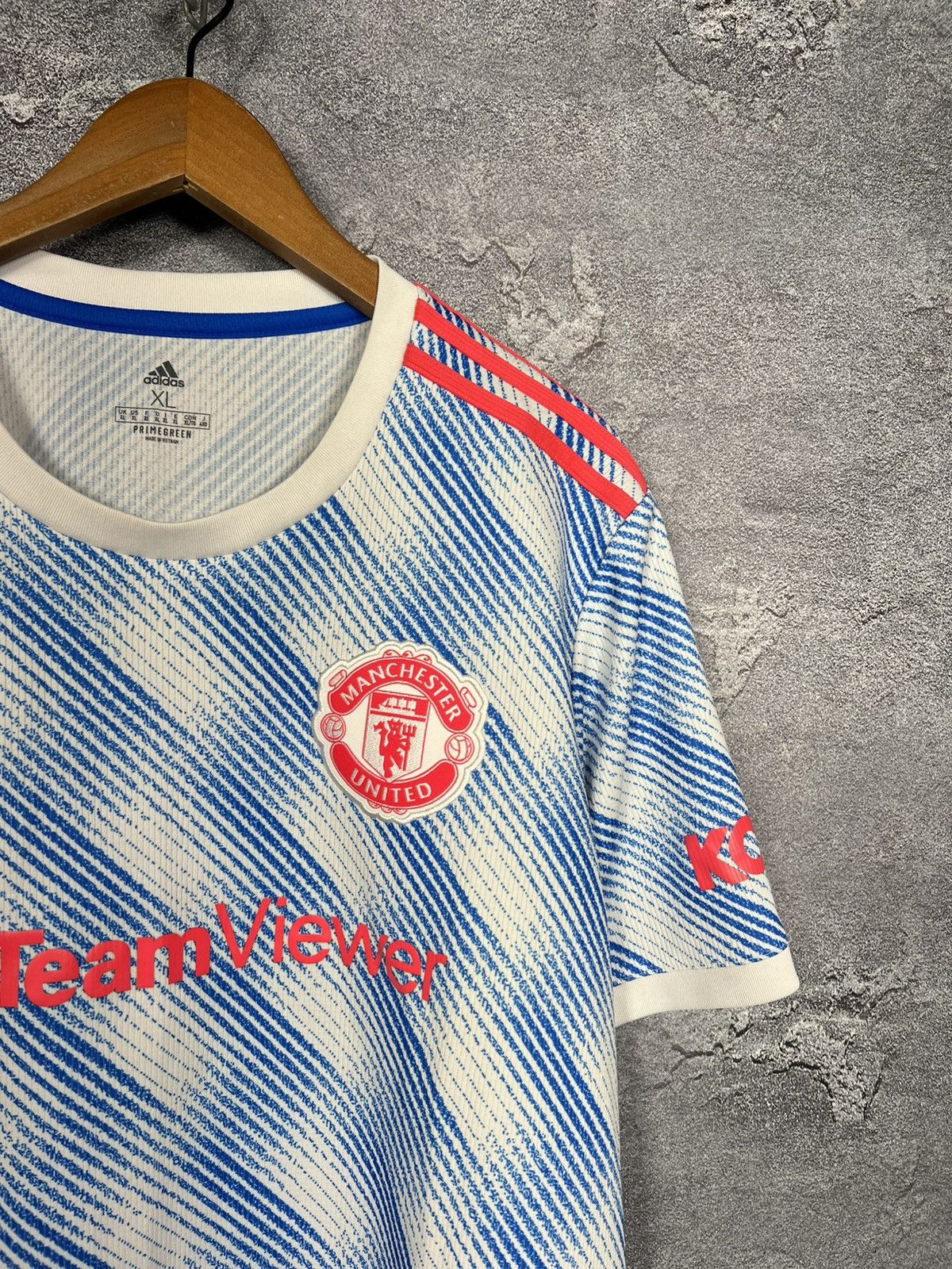 Adidas Adidas Manchester United 21/22 Away Football Jersey T-shirt Size US XL / EU 56 / 4 - 3 Thumbnail