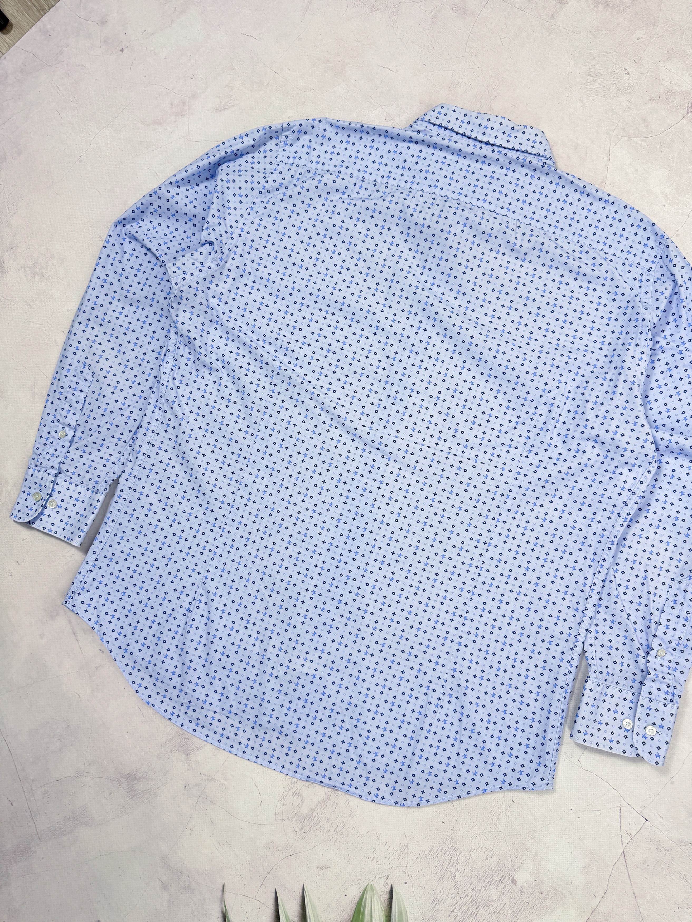Etro Etro Shirt Light Blue & Geometric Turtles Size US L / EU 52-54 / 3 - 15 Thumbnail
