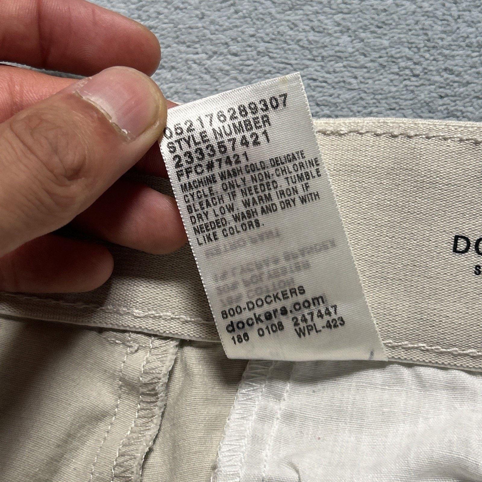 Dockers Beyond Baggy Dojo Pants Womens 8 32x31 Hamilton Wide Loose Size 30" / US 8 / IT 44 - 9 Thumbnail