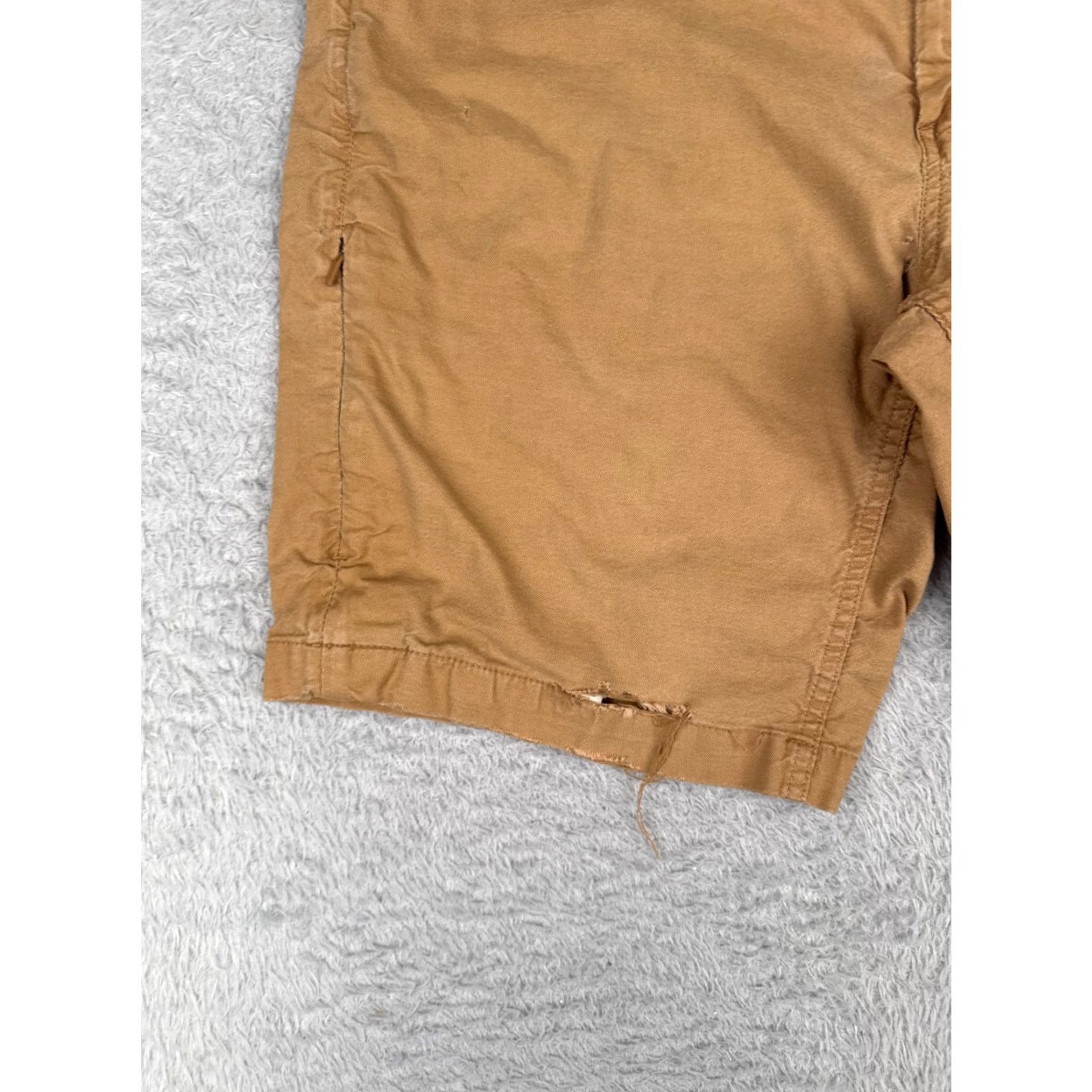The North Face VINTAGE The North Face Shorts Men 34 Brown Chino 100% Cotton Twill Hiking Casual Outdoor 90s Mens Size US 34 / EU 50 - 3 Thumbnail