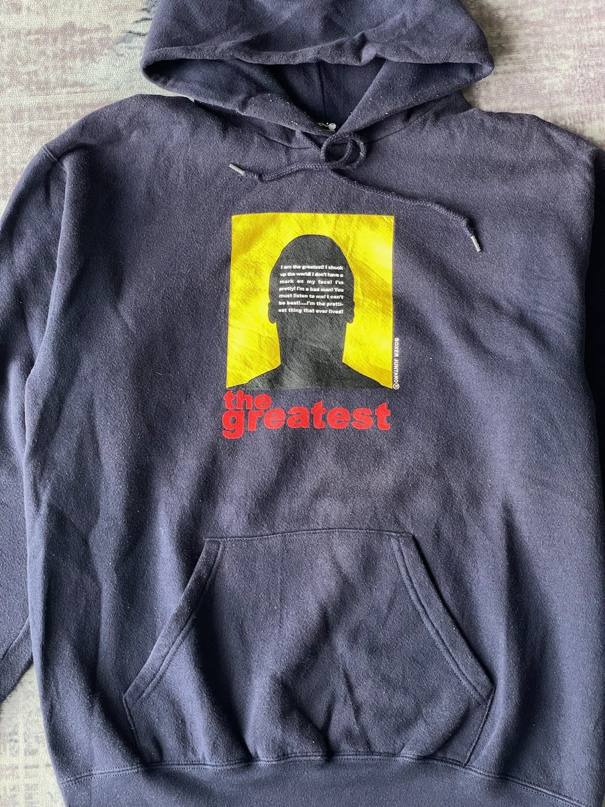 Japanese Brand Vintage Boxer Juntaro Greatest Hoodies /Travis Flacko Scott Size US M / EU 48-50 / 2 - 2 Thumbnail
