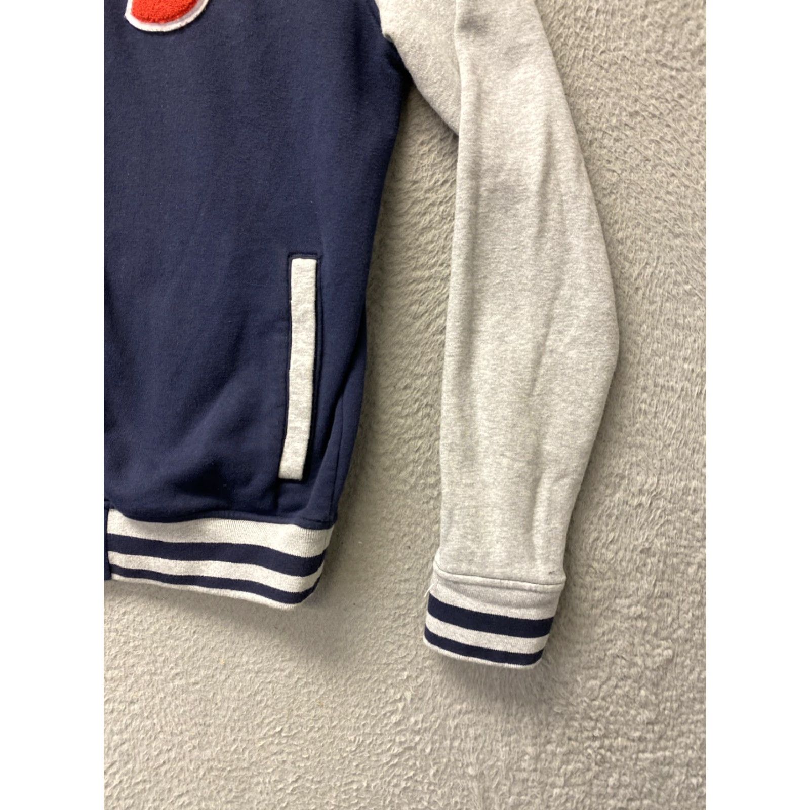 Champion Champion Varsity Jacket Men’s Size S Navy And Gray /0556 Size US S / EU 44-46 / 1 - 3 Thumbnail