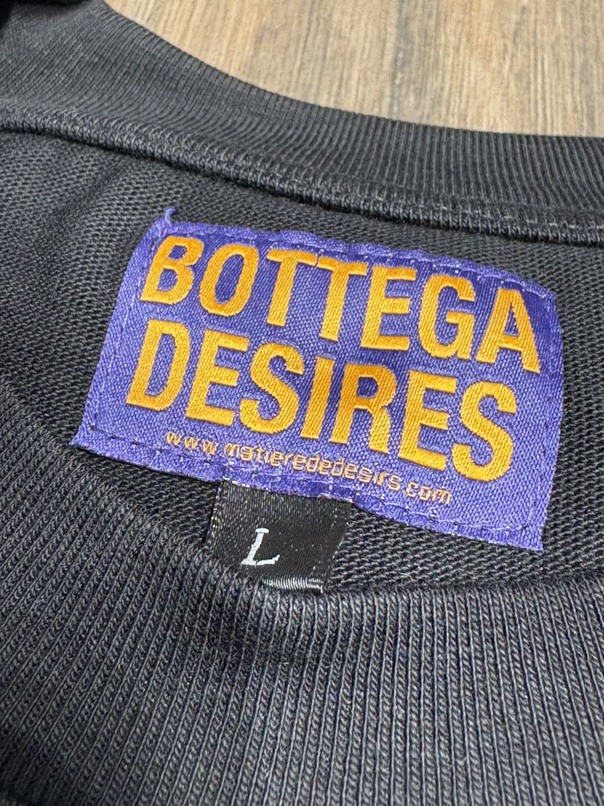 Bottega Desires Bottega Desires Race Tee Black Size US L / EU 52-54 / 3 - 3 Thumbnail