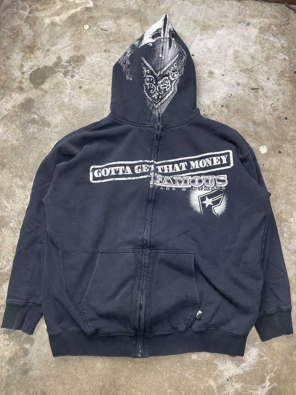 Famous Stars And Straps Y2K Ben Franklin Full Zip Hoodie Famous Stars Size US XL / EU 56 / 4 - 3 Thumbnail