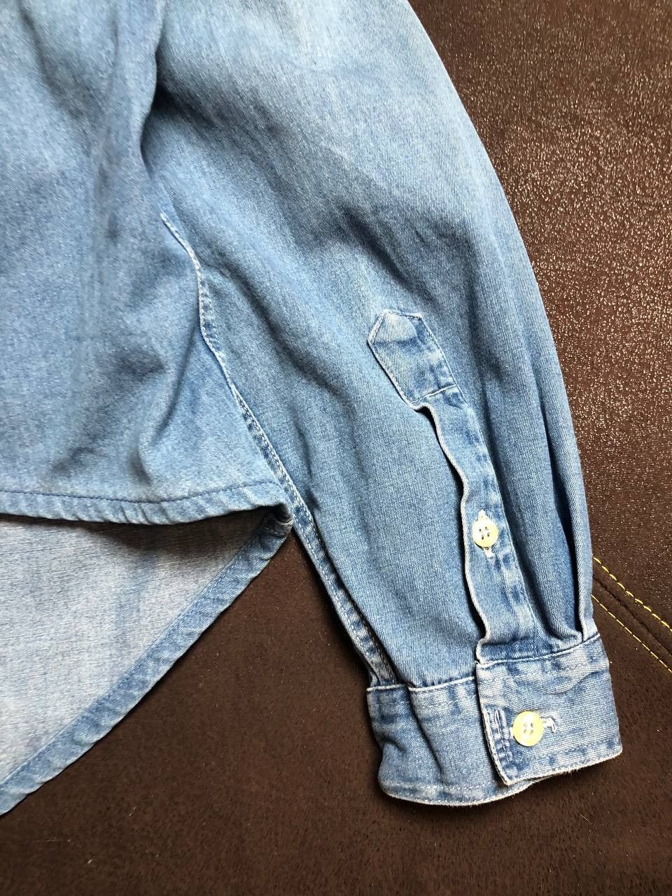 Burberry shirt denim Thomas Burberry vintage Y2K Streetwear Size US M / EU 48-50 / 2 - 16 Thumbnail