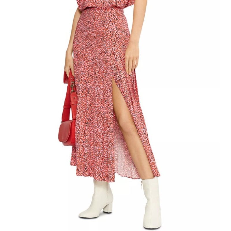 Ted Baker MINT Ted Baker Pleated Side Slit Zandi Midi Skirt 0 (2-XS) Size 25" / US 0 / IT 36 - 1 Thumbnail