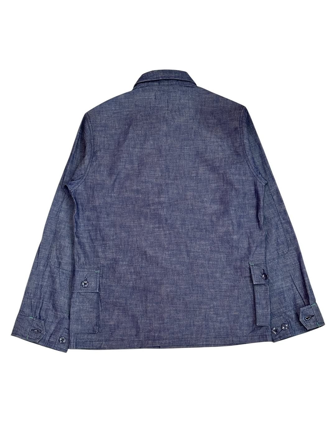 Japanese Brand Sassafras Denim Utility Multipocket Jacket Size US M / EU 48-50 / 2 - 4 Thumbnail