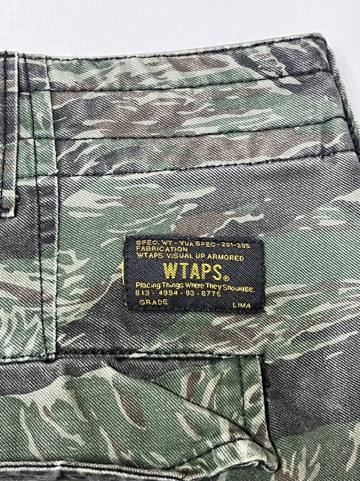 Wtaps Wtaps Camo Stripe Cargo Pants Size US 34 / EU 50 - 3 Thumbnail