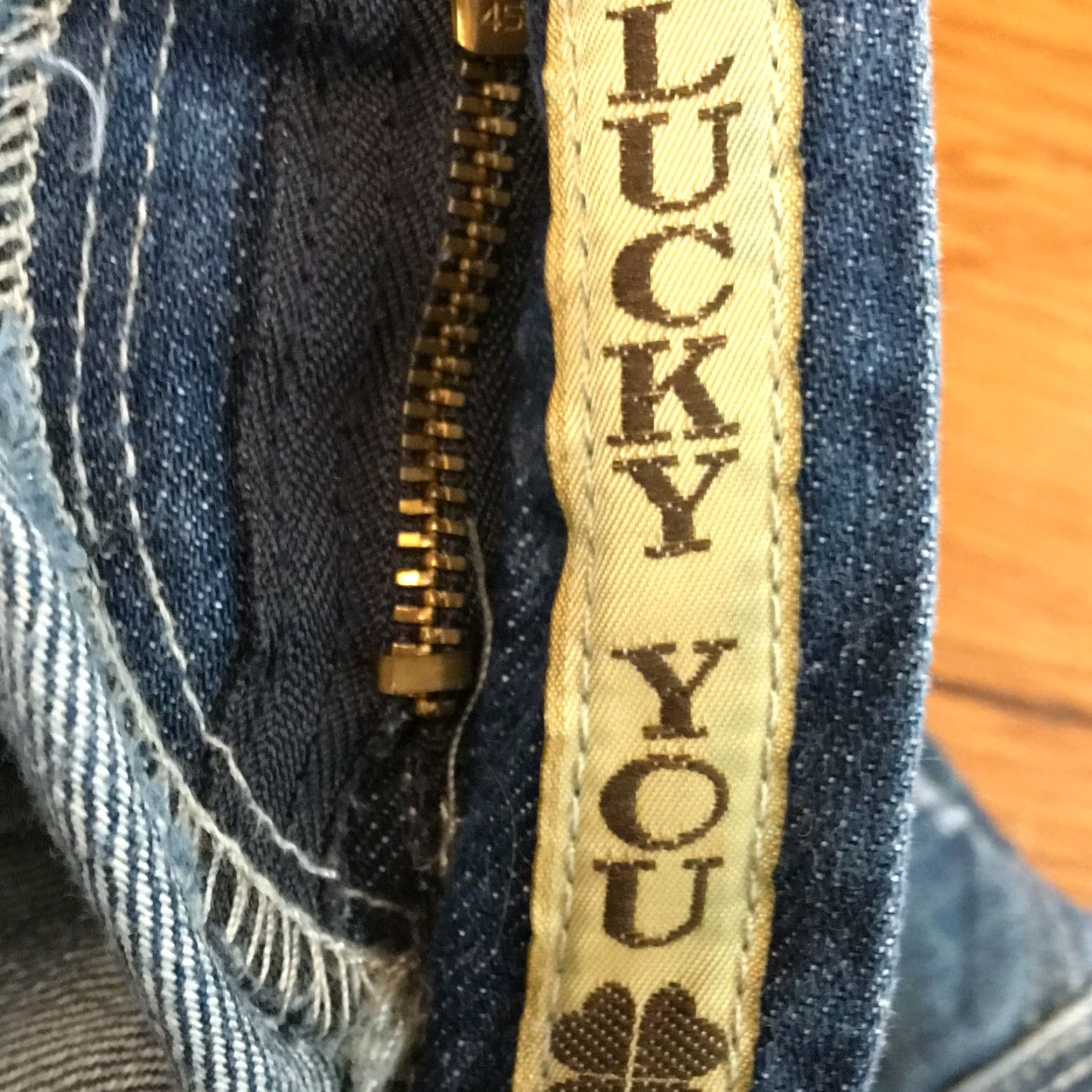Lucky Brand VINTAGE Lucky Brand Womens Jeans Bootcut Regular Size 30 X30 Dark Blue Cotton Stretch Classic Size 30" / US 8 / IT 44 - 6 Thumbnail