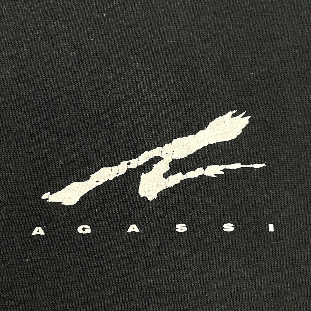 Nike Vintage 2000s Nike Agassi "EVERYTHING ELSE IS NOT QUITE" Tee Size US XL / EU 56 / 4 - 5 Thumbnail