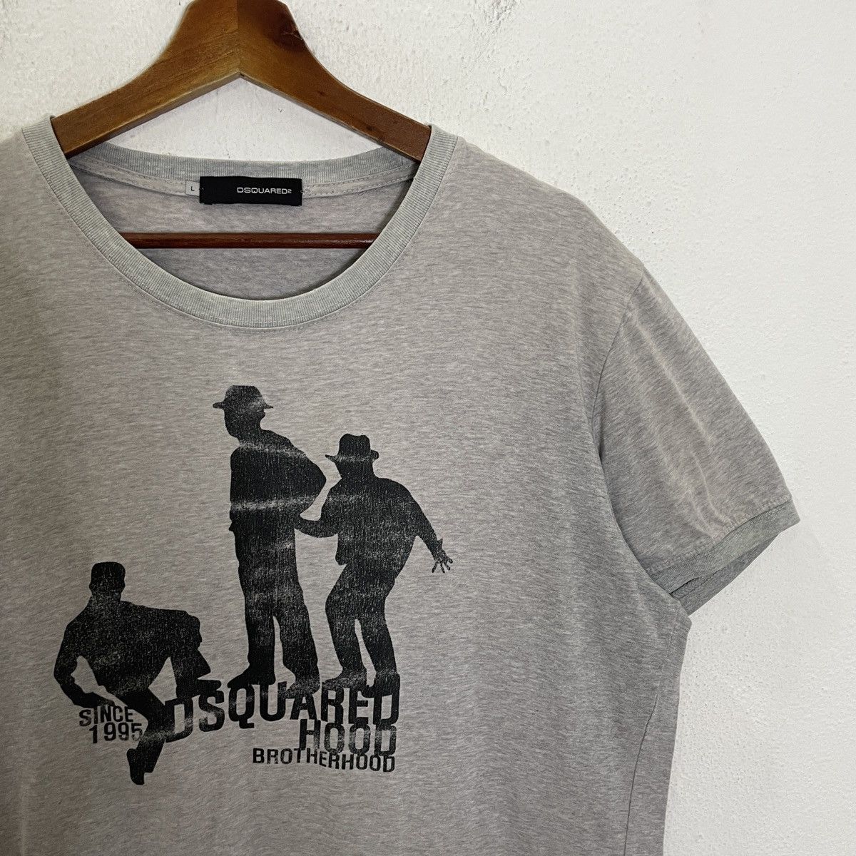Dsquared2 Vintage Dsquared2 Brotherhood Tee Size US M / EU 48-50 / 2 - 2 Thumbnail