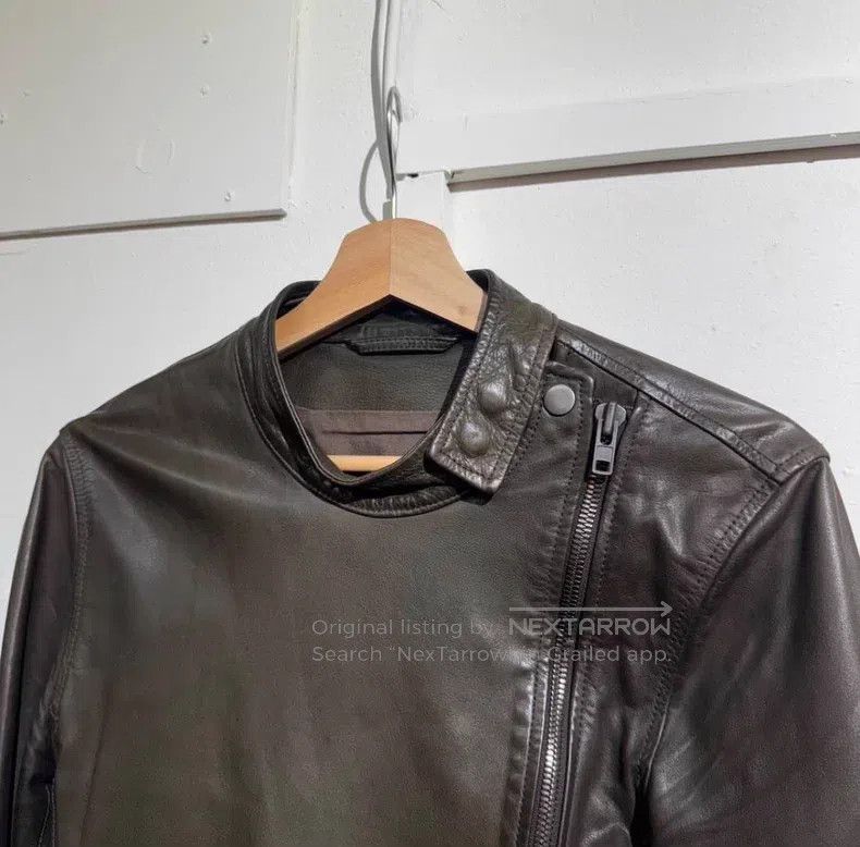 Maison Margiela Maison Margiela Diagonal zipper leather jacket Size US S / EU 44-46 / 1 - 3 Thumbnail